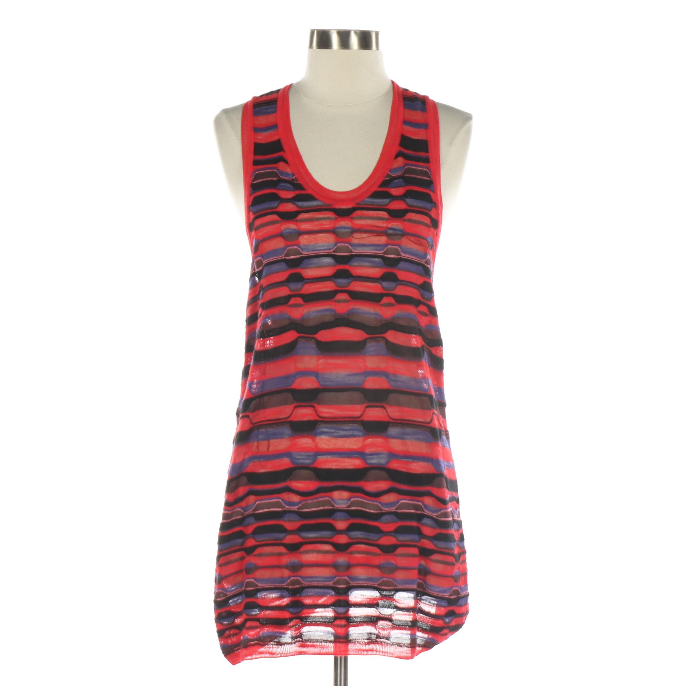Missoni Knit Racerback Tunic Tank