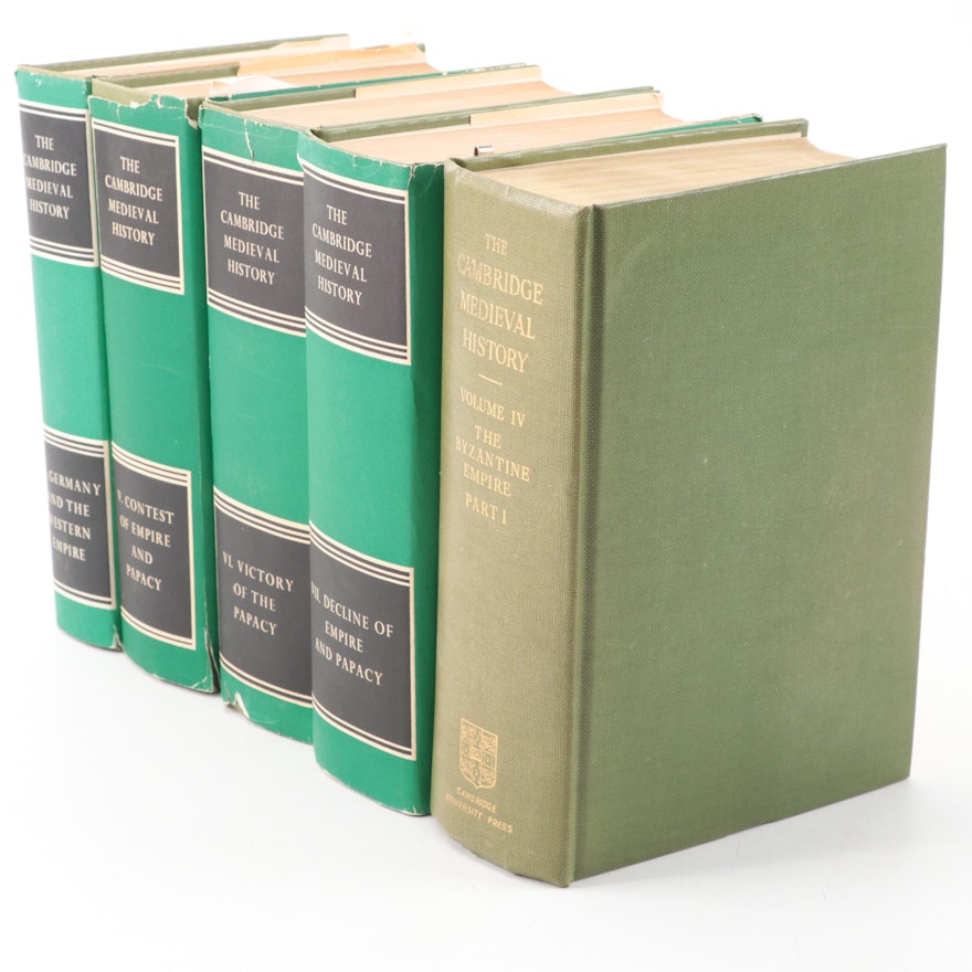 "The Cambridge Medieval History" Partial Set, 1964–1966