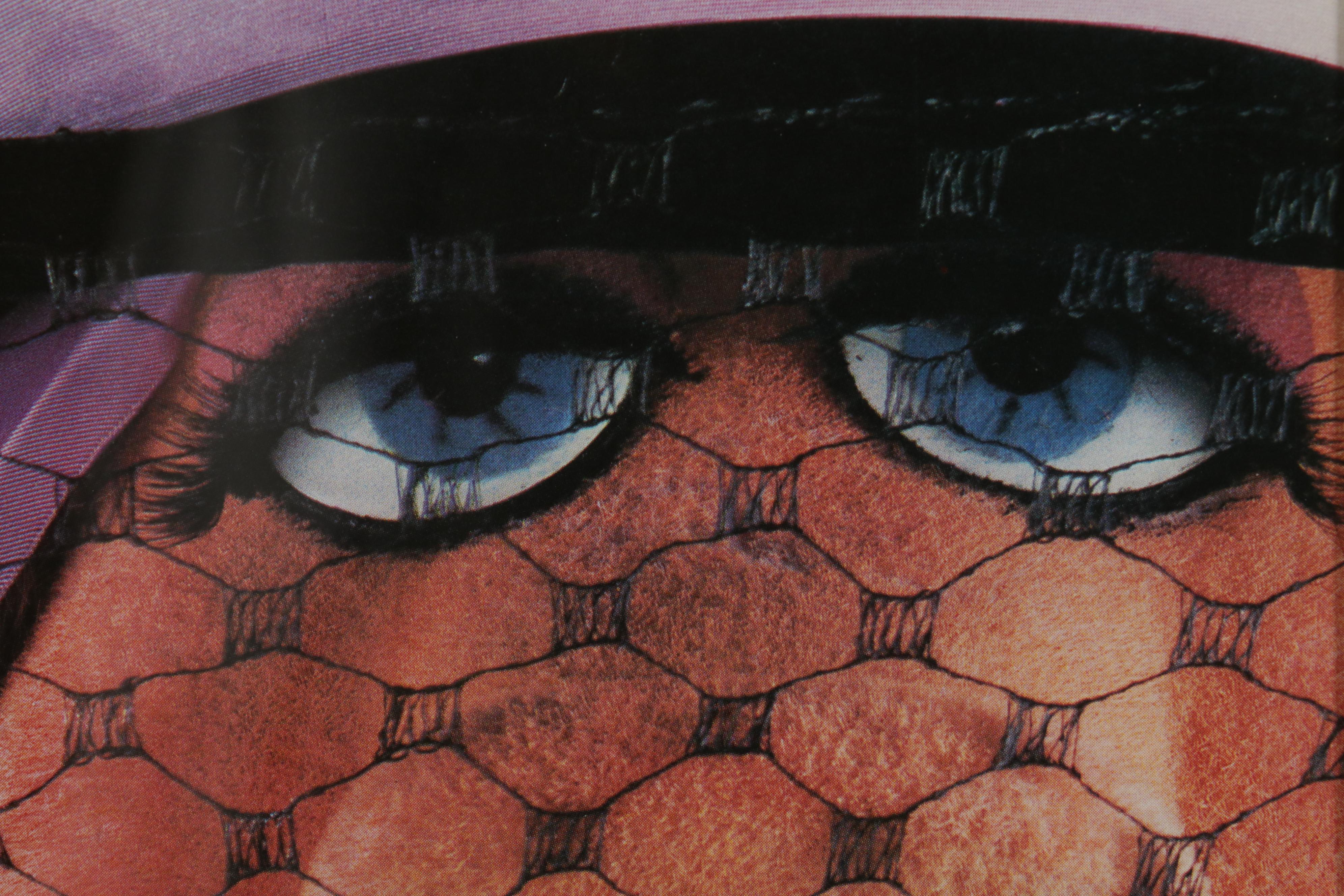 Offset Lithograph of Miss Piggy Cover Girl From "Miss Piggy's Poster Book," 1986