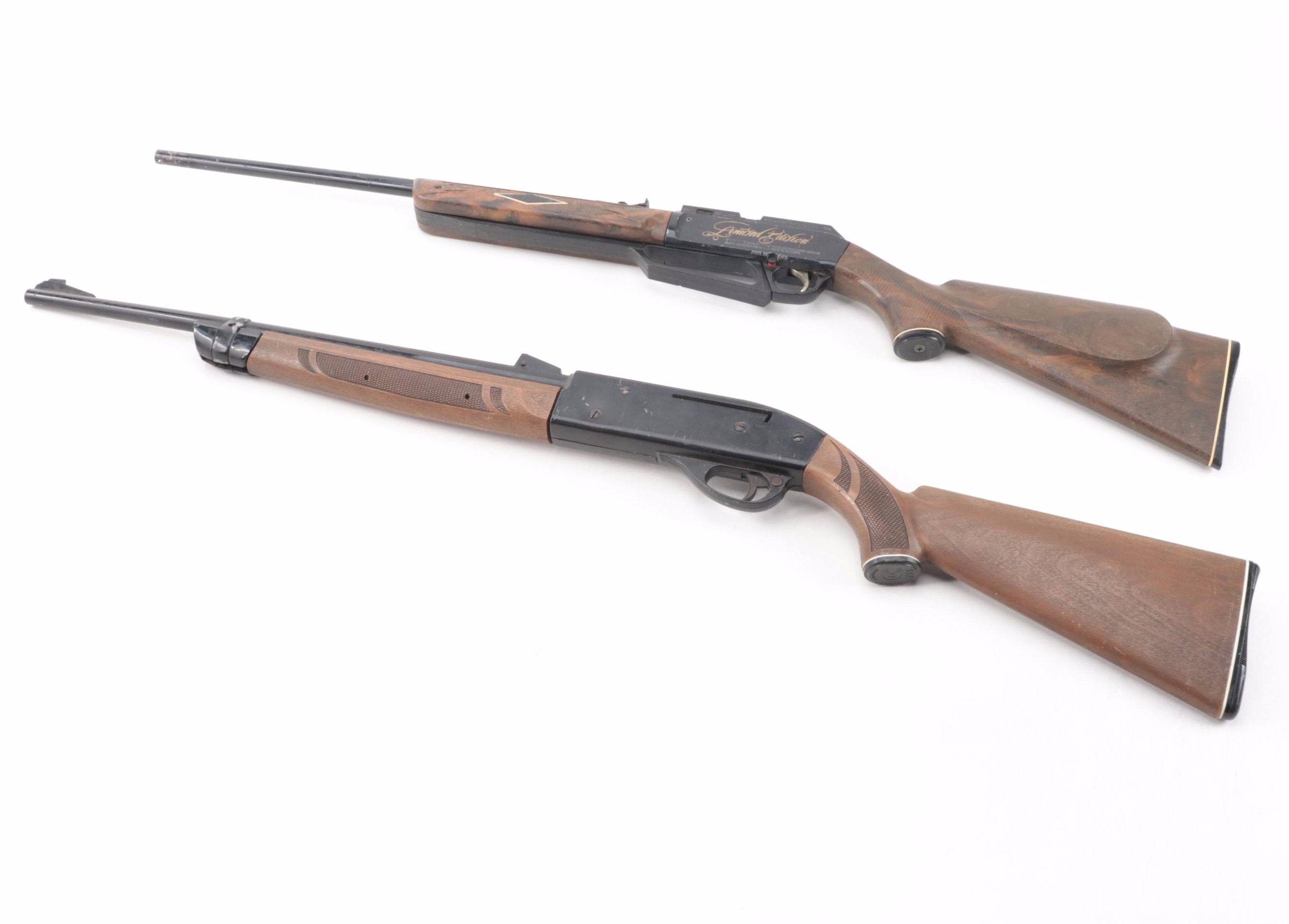 Crosman 357 Pellet Gun, 766 BB Gun and Daisy Powerline 880 Air Rifle BB Gun