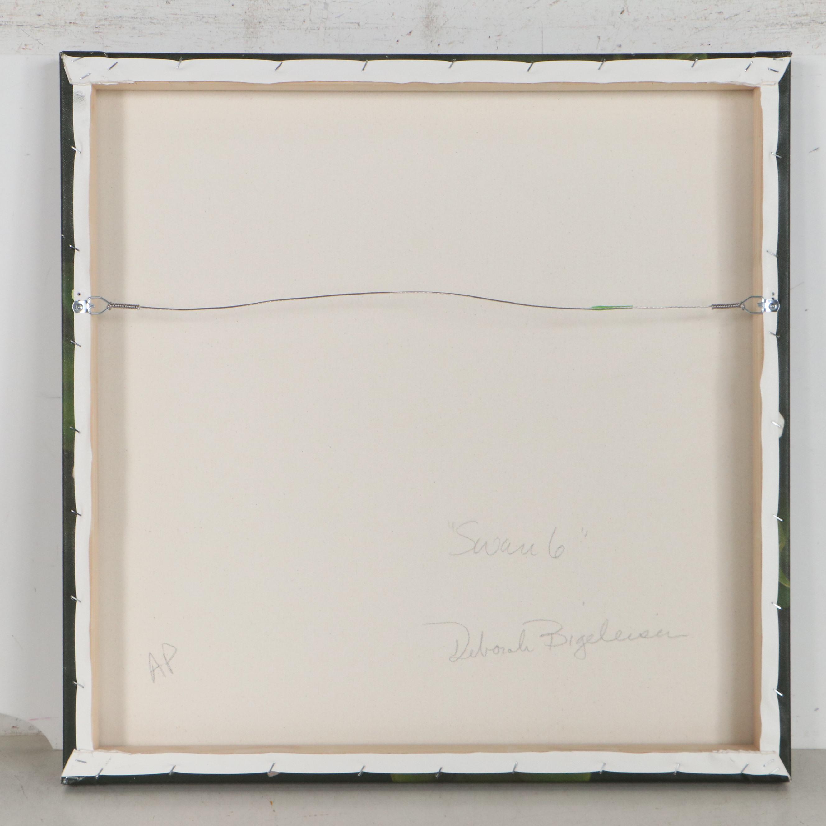 Deborah Bigeleisen Giclée "Swan 6," 21st Century