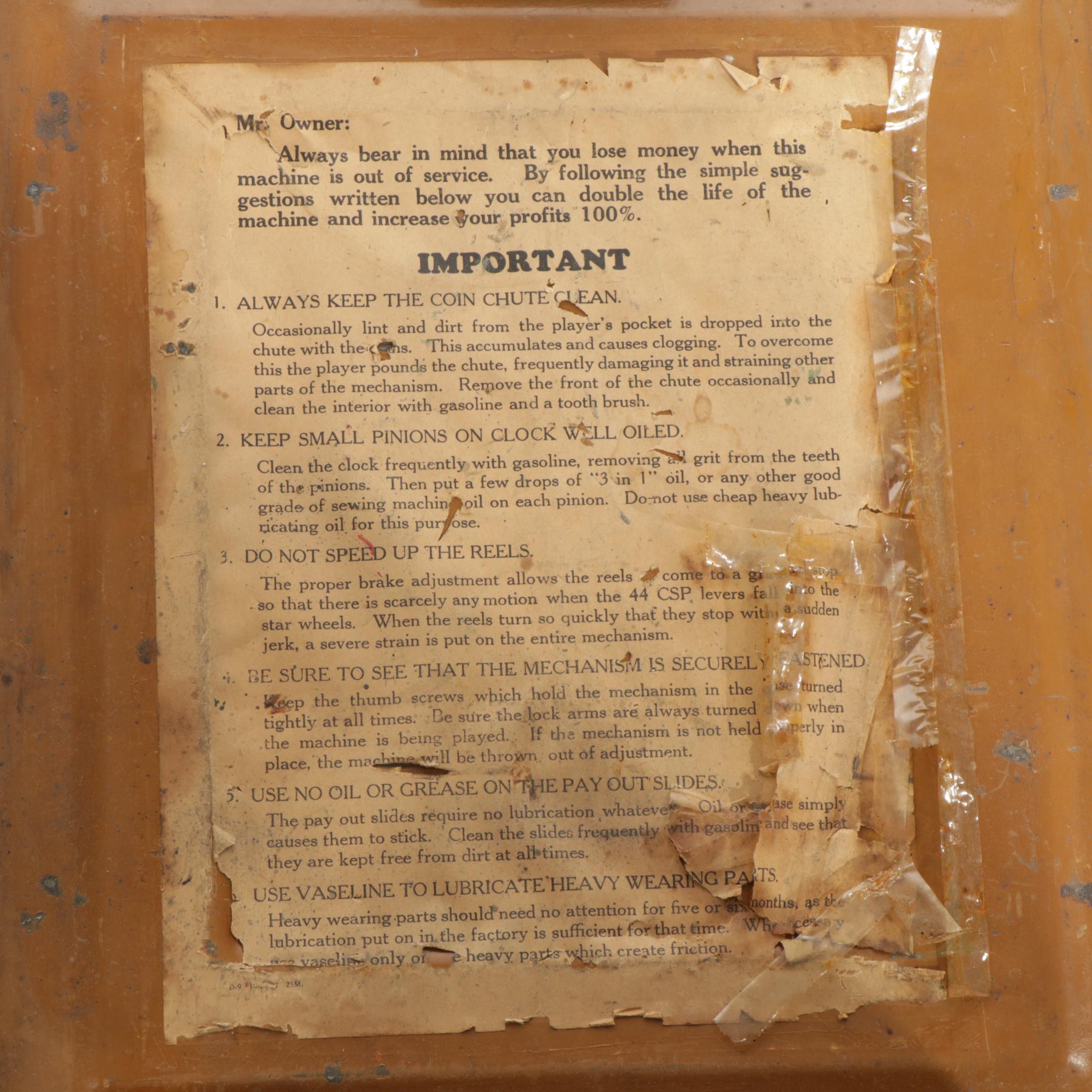 Mills Novelty Co. Liberty Bell Coin Slot Machine Candy Dispenser, Circa 1910