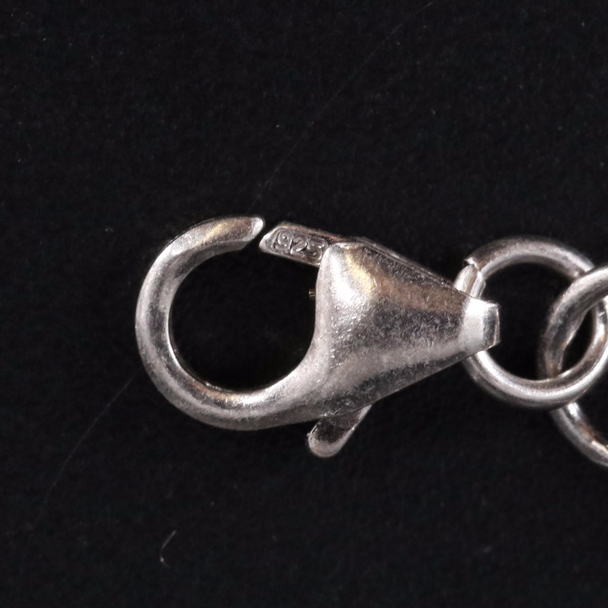 Sterling Silver Multi-Gemstone Bracelet