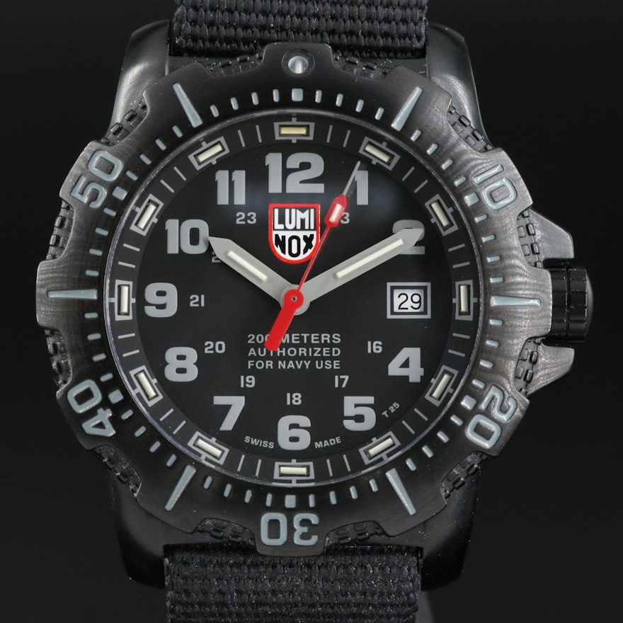 Luminox Navy Authorized Stainless Steel Wristwatch