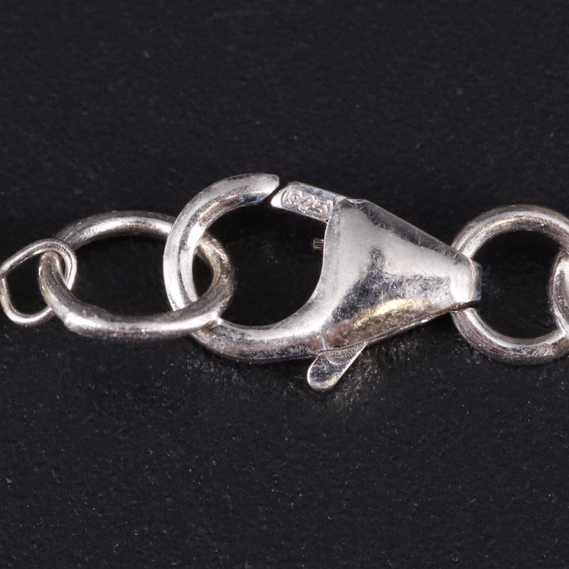 Sterling Silver Gemstone Bracelet