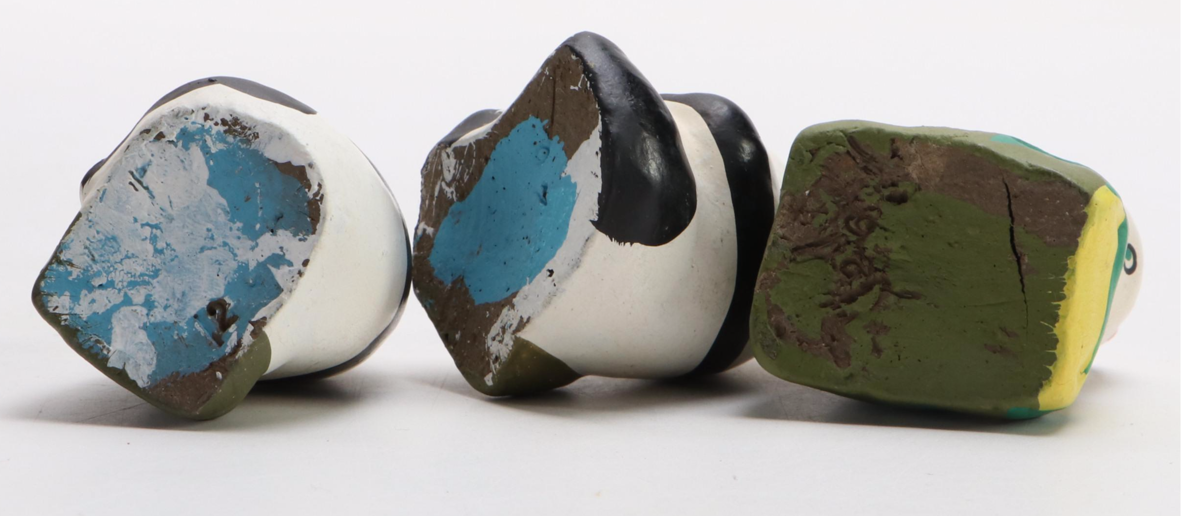 Chinese Reverse Painted Perfume Bottles and Figurines