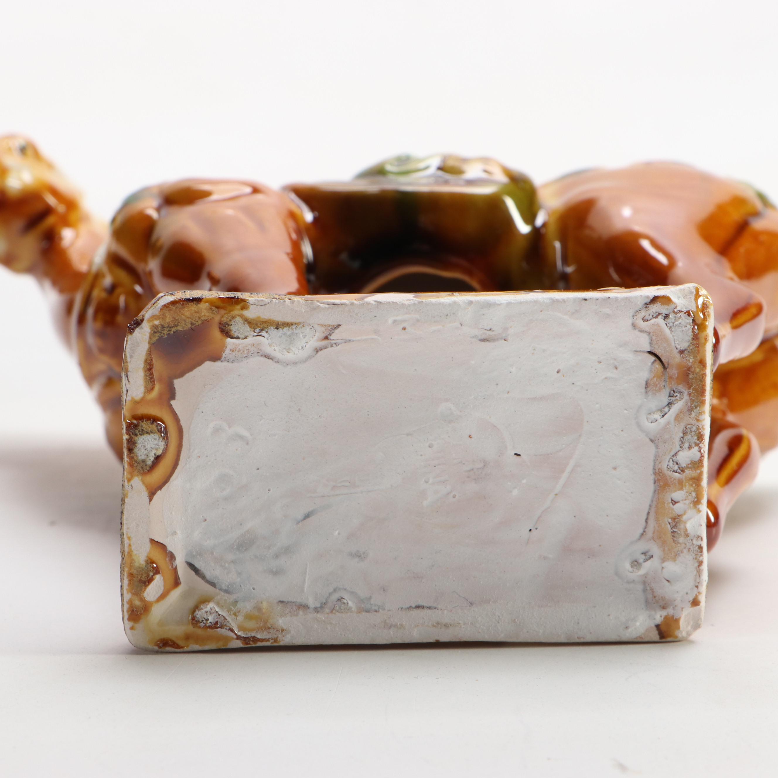 Chinese Reverse Painted Perfume Bottles and Figurines