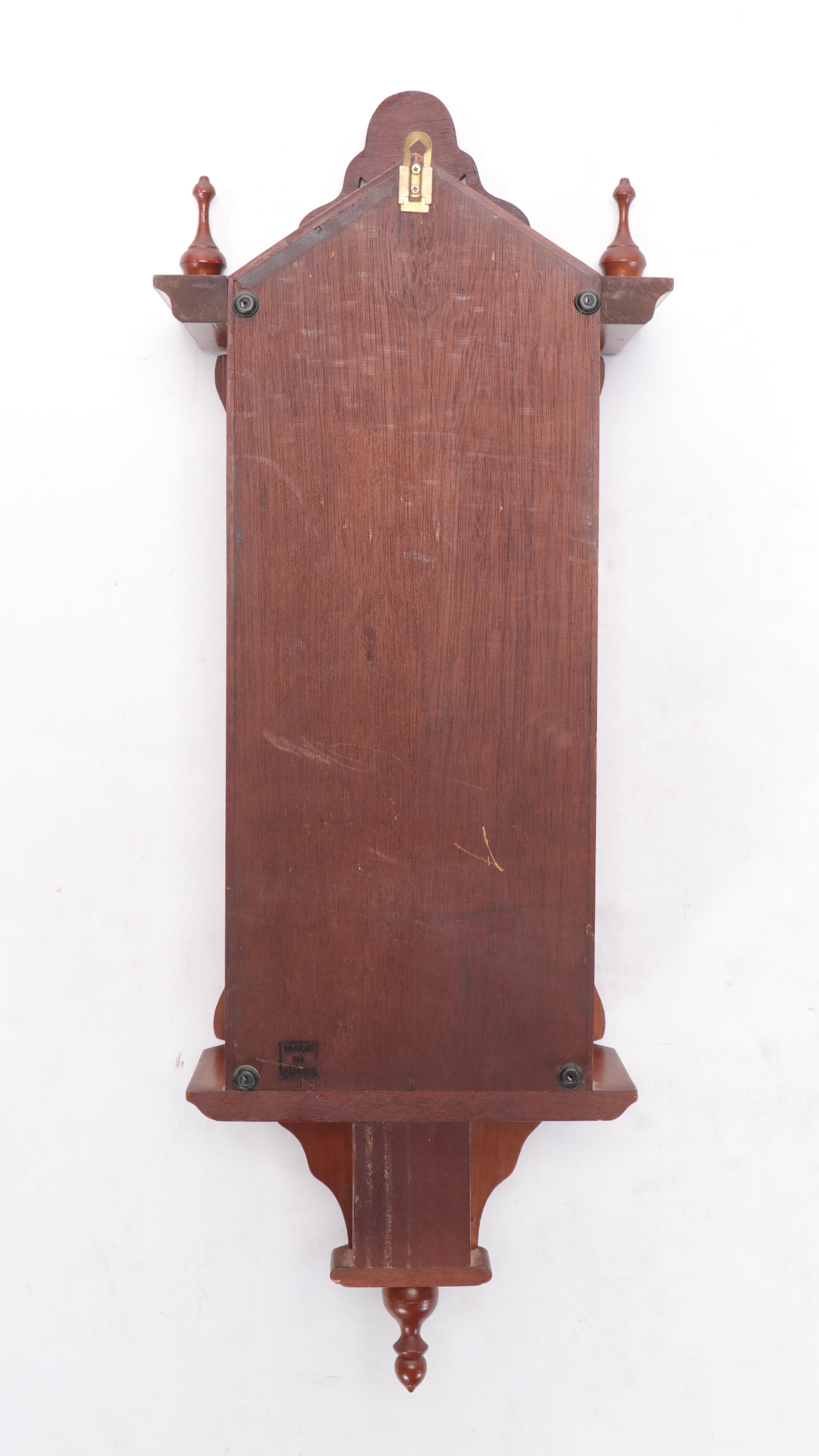 Rolens 31-Day Regulator Wood Wall Clock