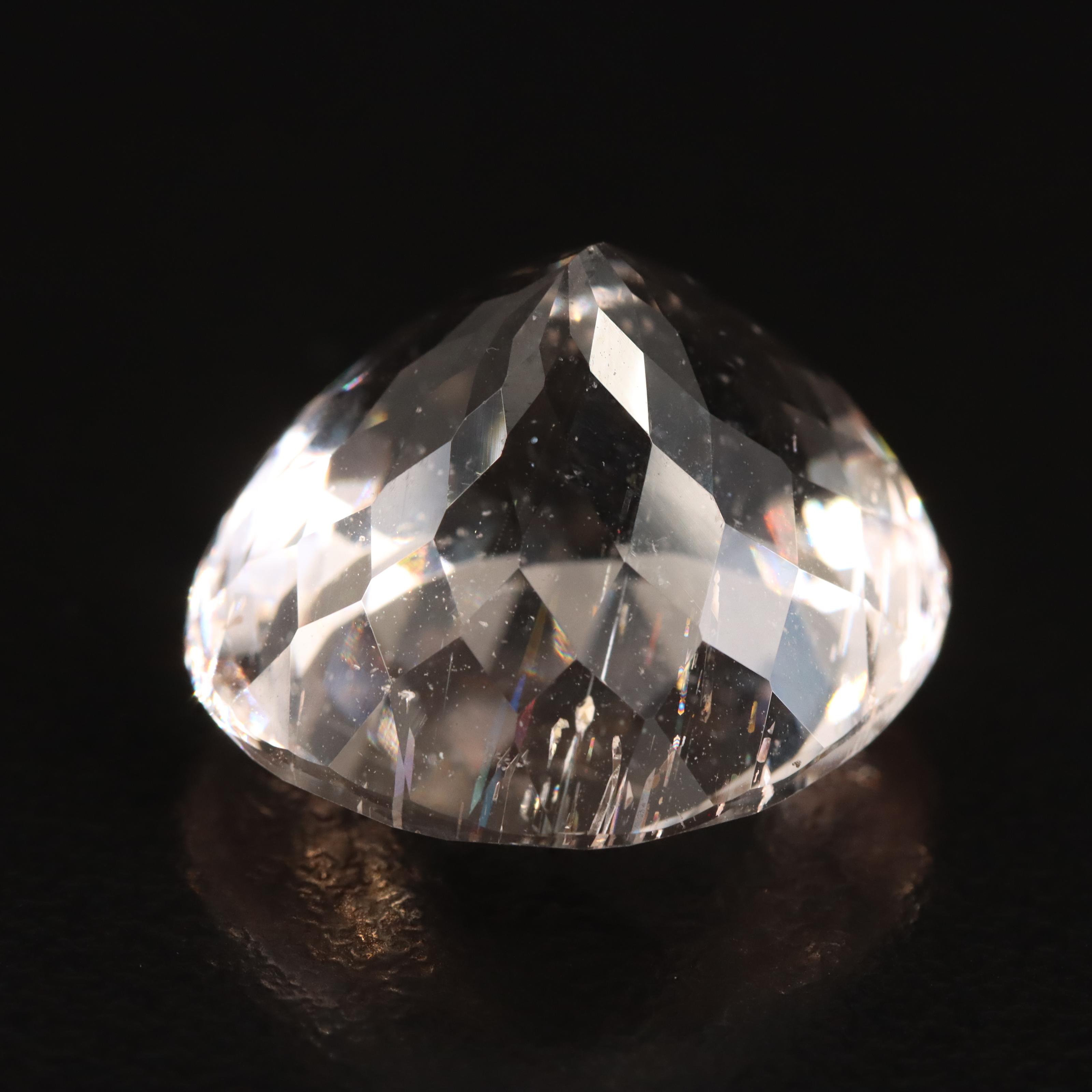 Loose 23.95 CT Oval Faceted Morganite