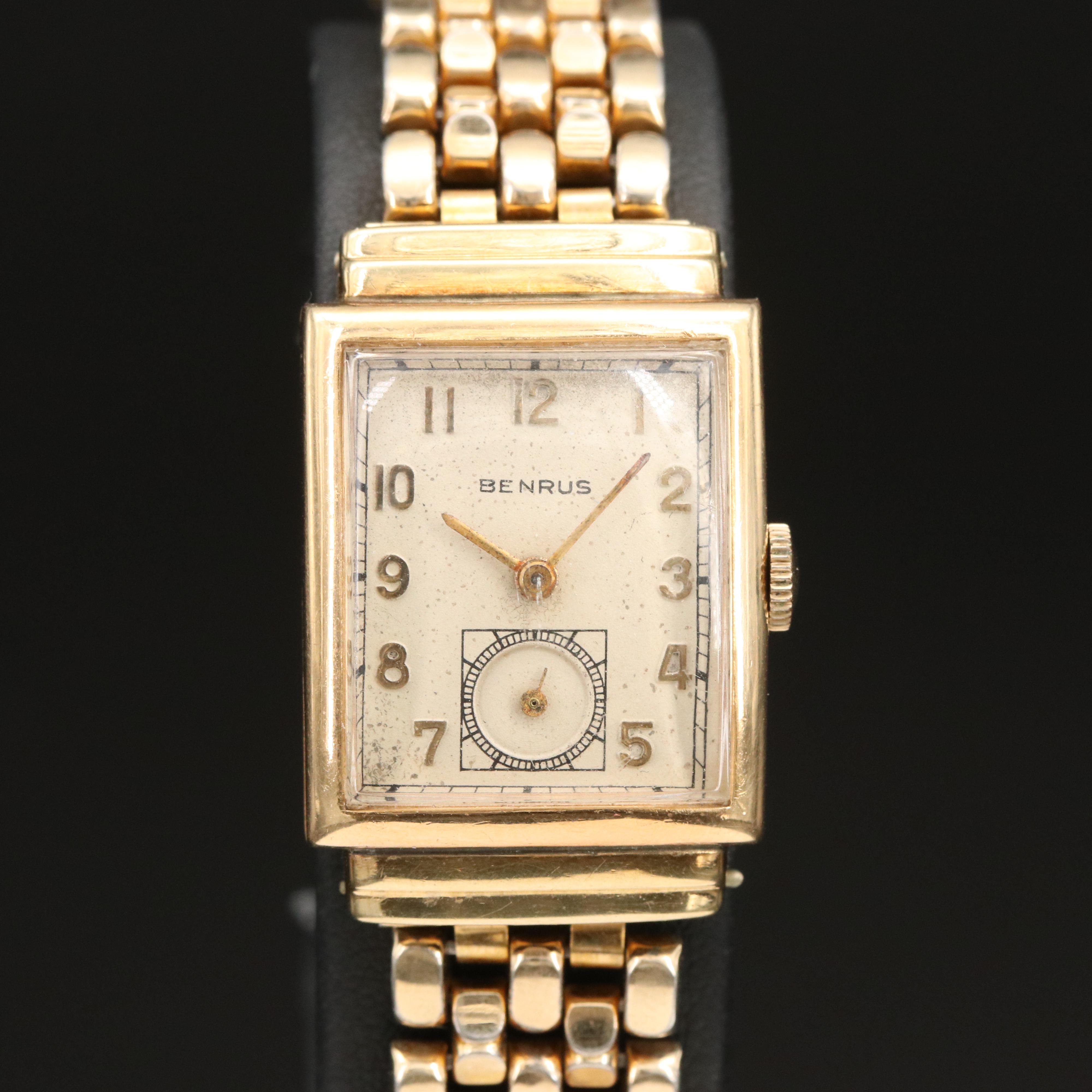 14K Vintage Benrus Hand-Wind Watch