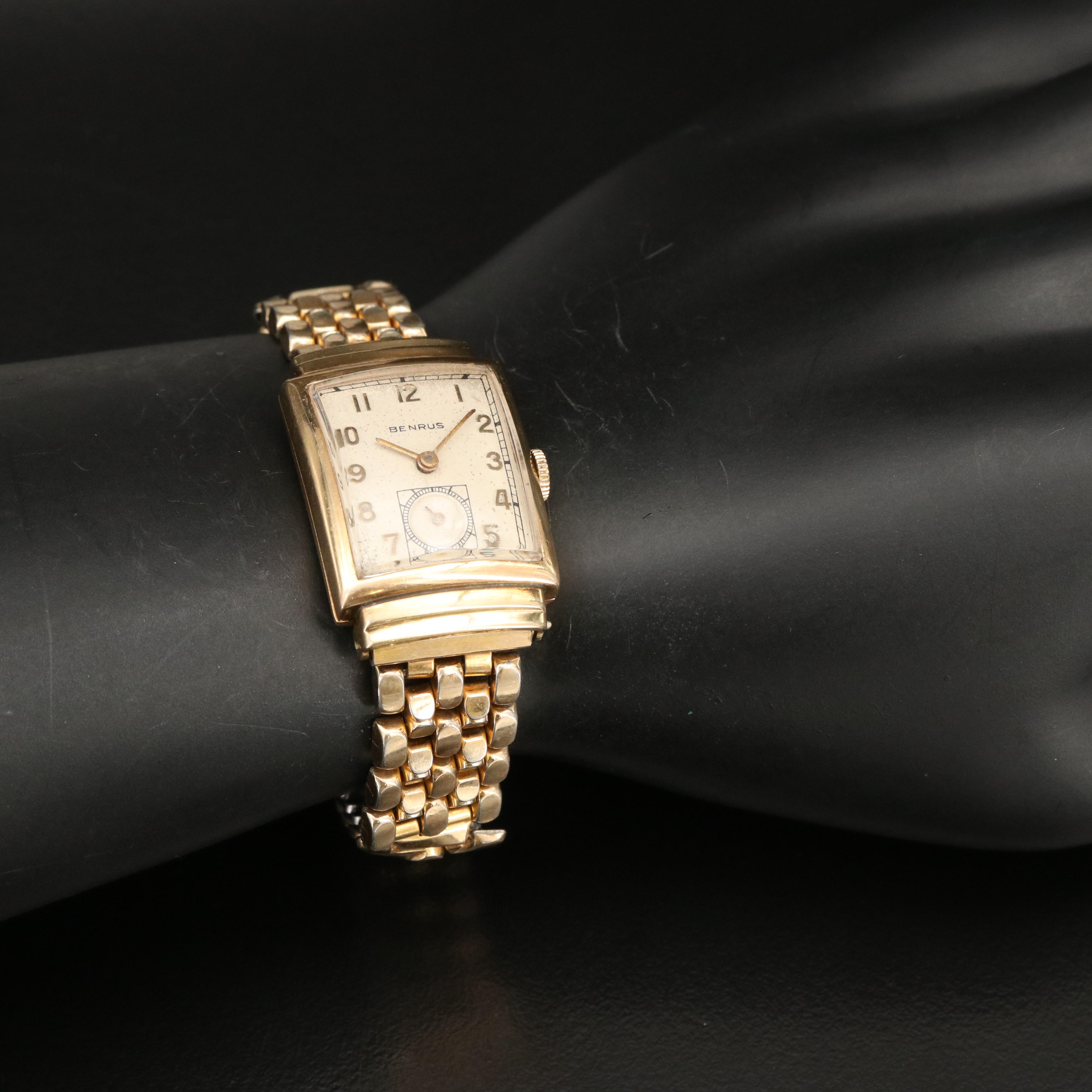 14K Vintage Benrus Hand-Wind Watch