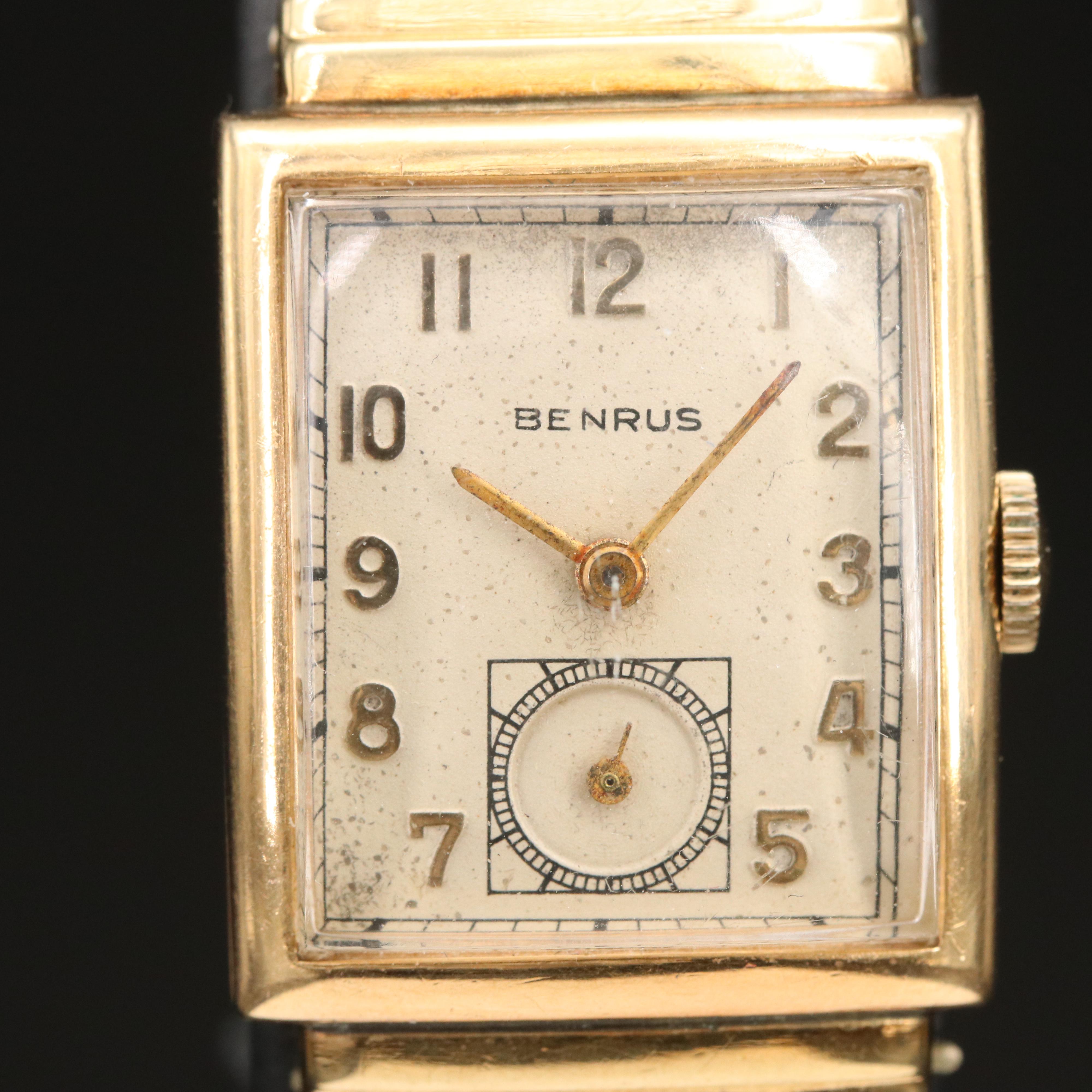 14K Vintage Benrus Hand-Wind Watch