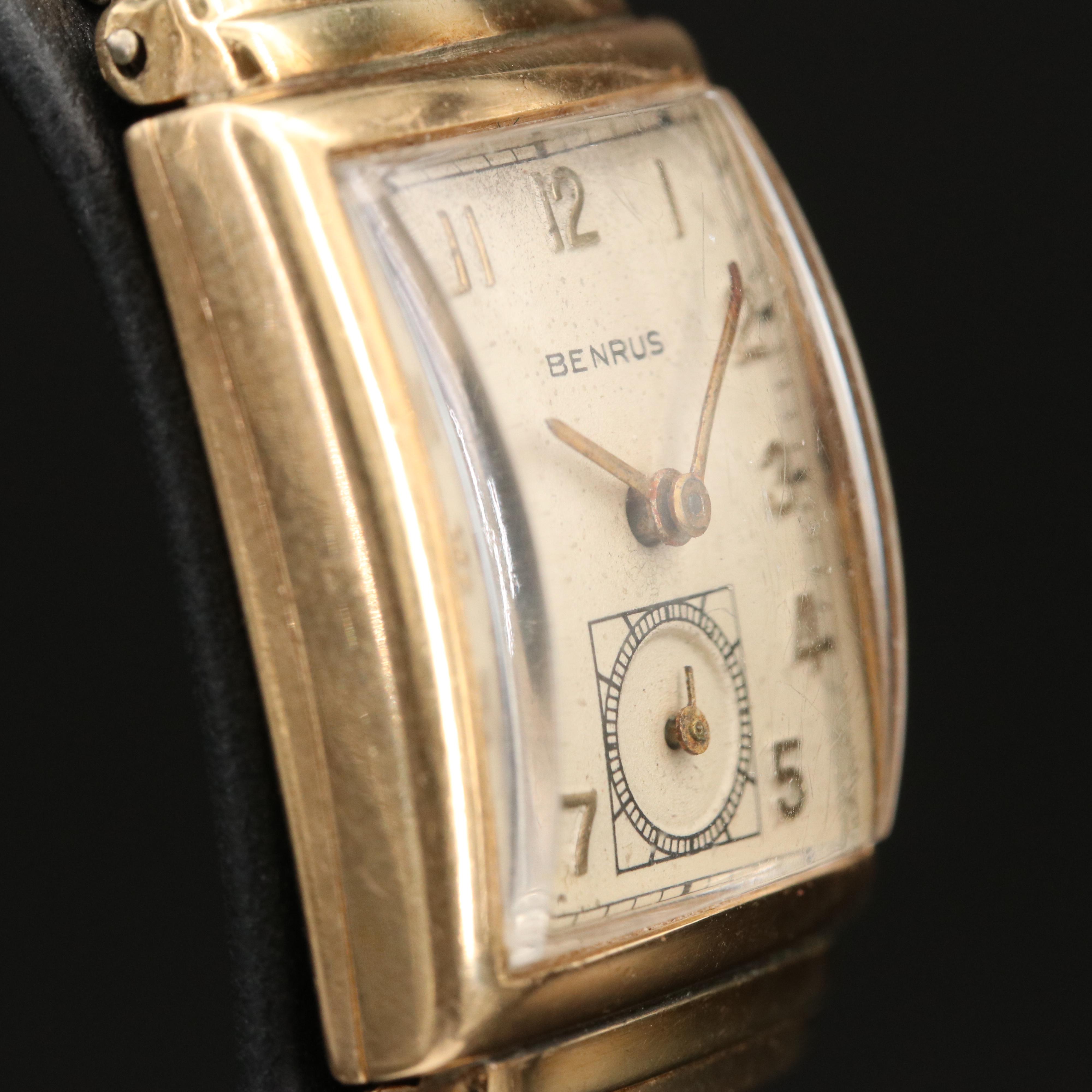 14K Vintage Benrus Hand-Wind Watch