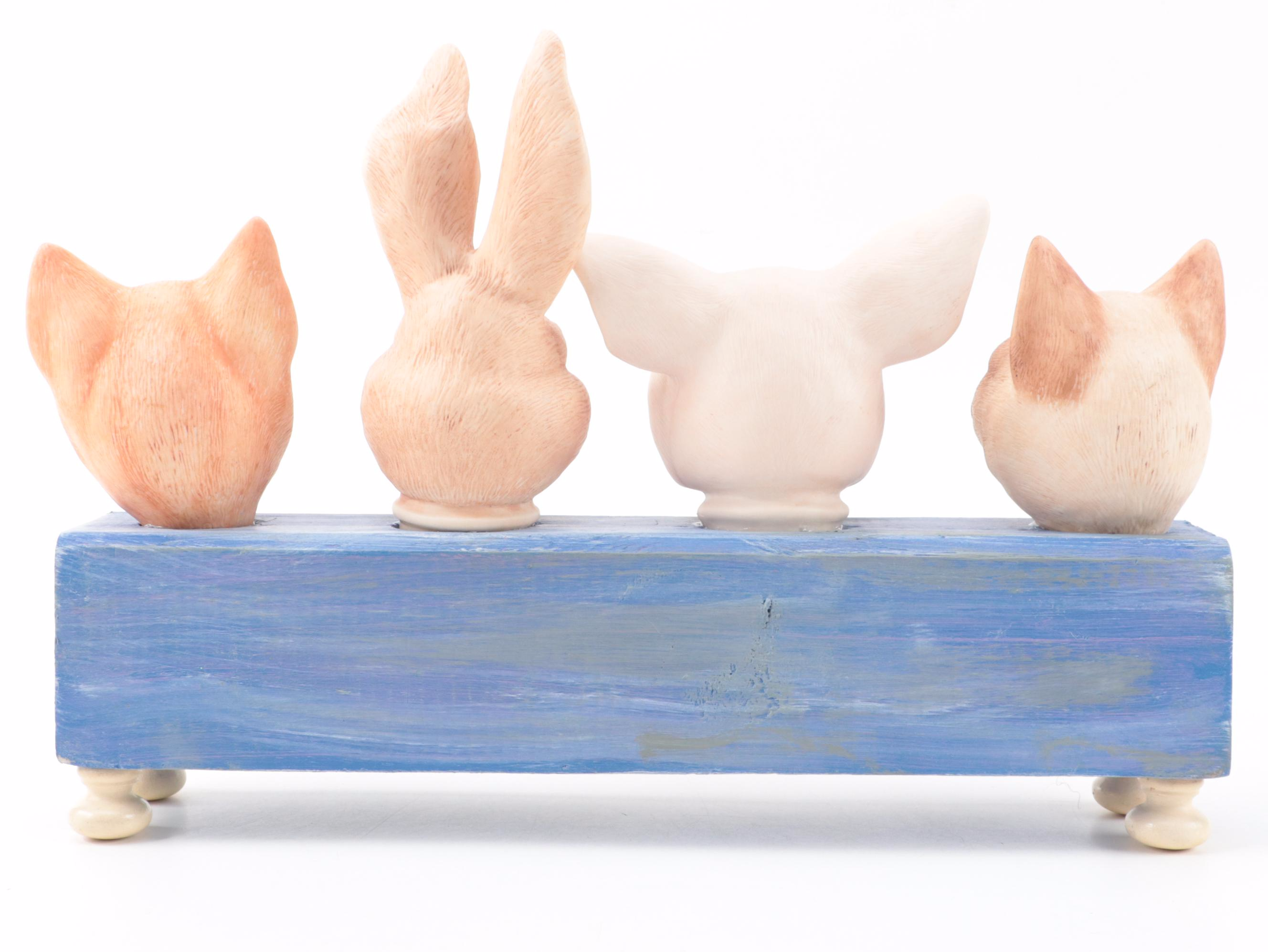 Surreal Mixed Media Sculpture of Animals