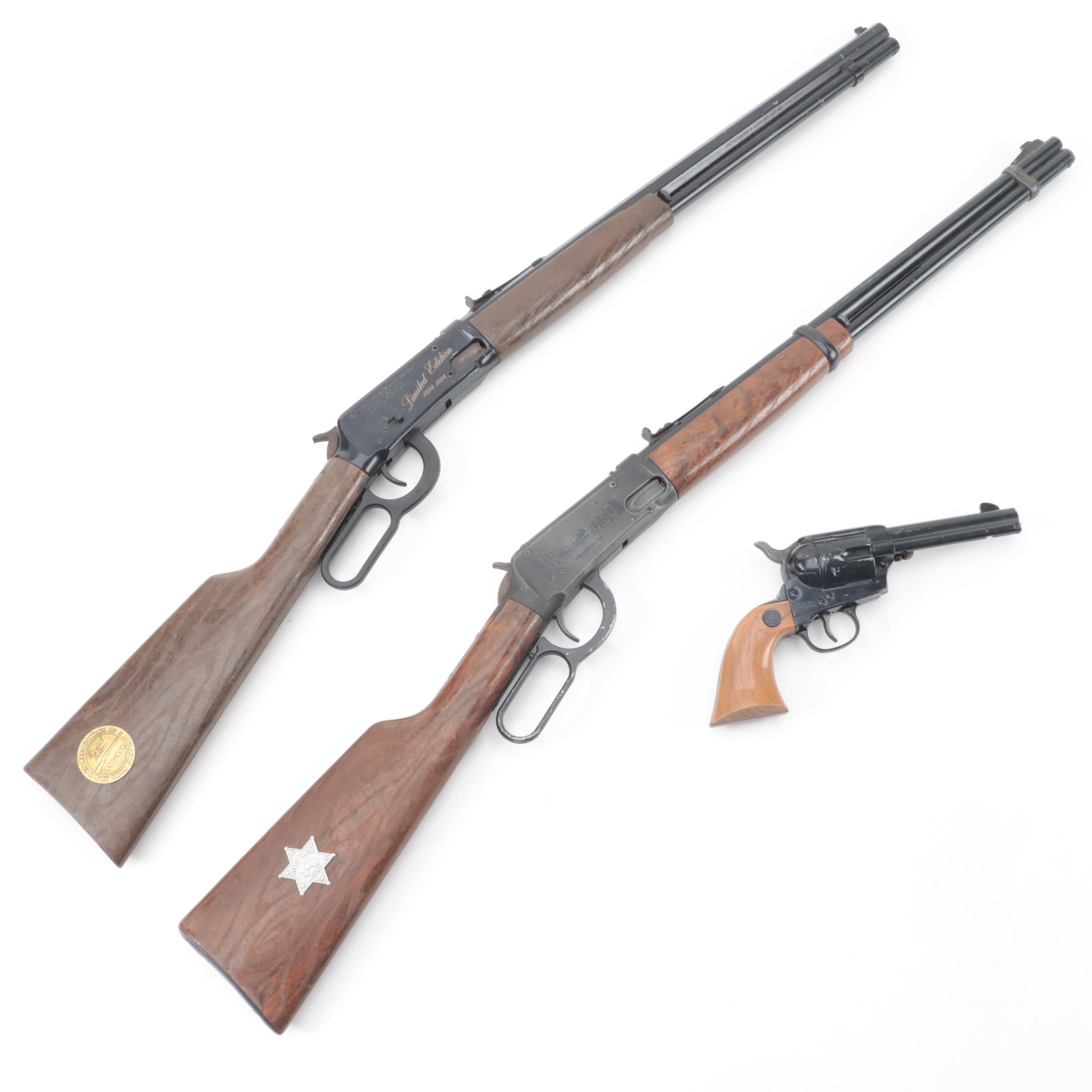 Daisy Revolver BB Gun and Daisy Model 1894 Air Rifle BB Guns, 20th Century