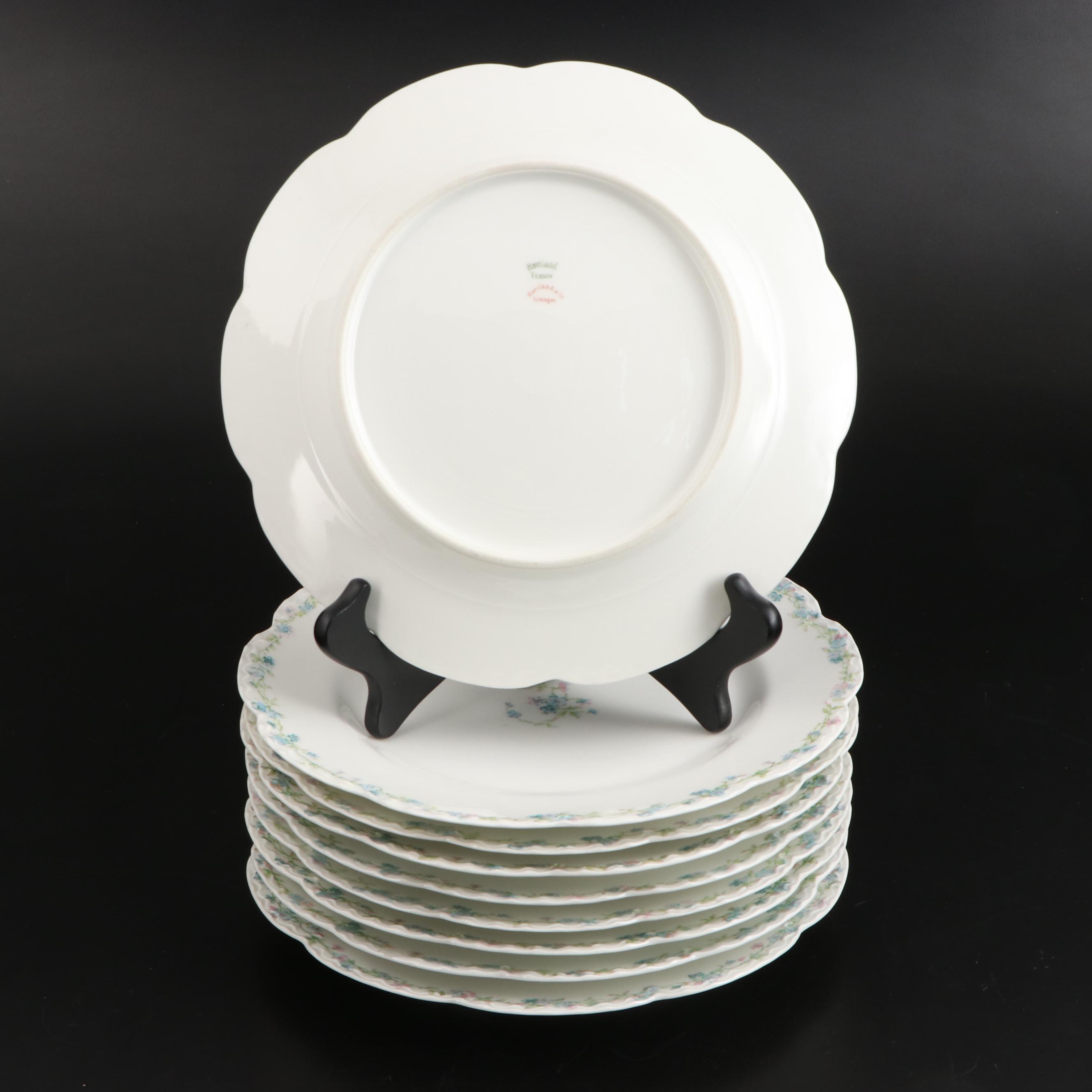 Haviland "The Princess" and Other Floral Motif Limoges Porcelain Dinnerware