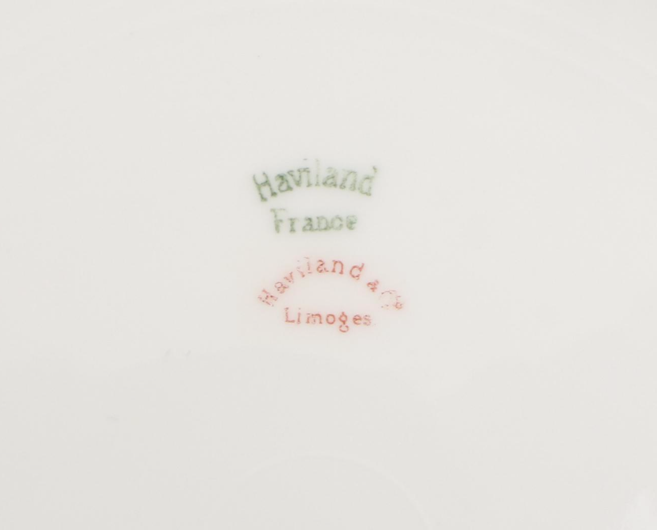 Haviland "The Princess" and Other Floral Motif Limoges Porcelain Dinnerware