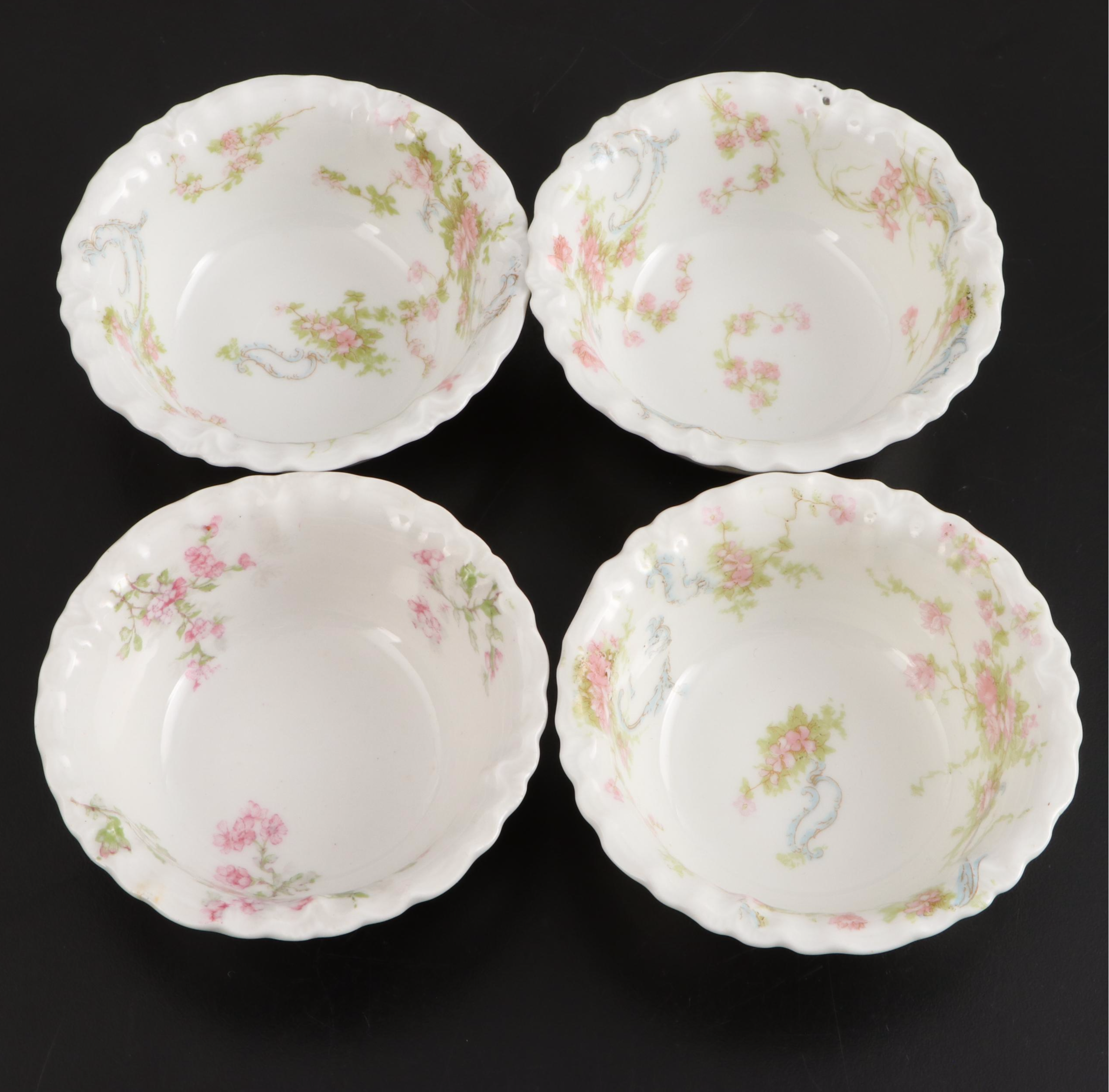 Haviland "The Princess" and Other Floral Motif Limoges Porcelain Dinnerware
