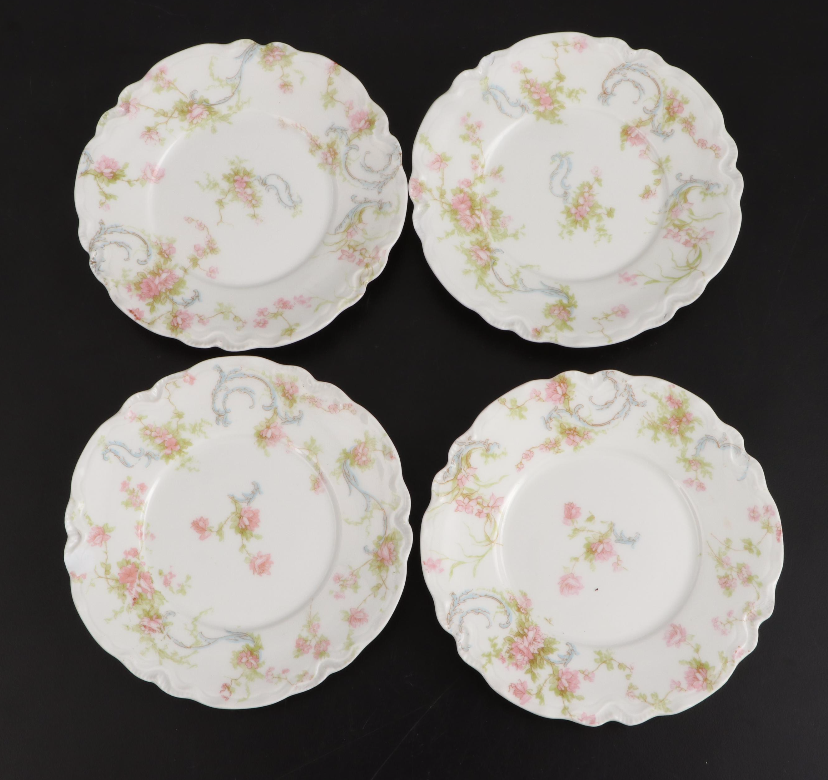 Haviland "The Princess" and Other Floral Motif Limoges Porcelain Dinnerware