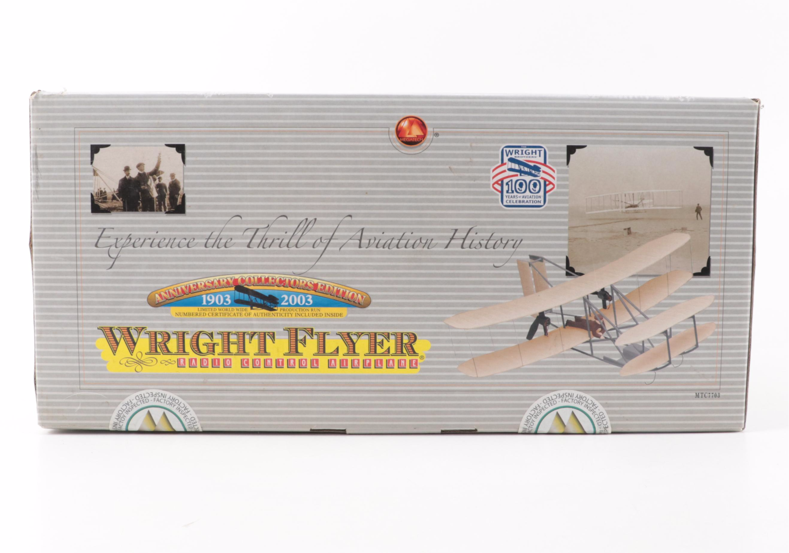 Megatech Wright Flyer Radio Control Airplane, 2003