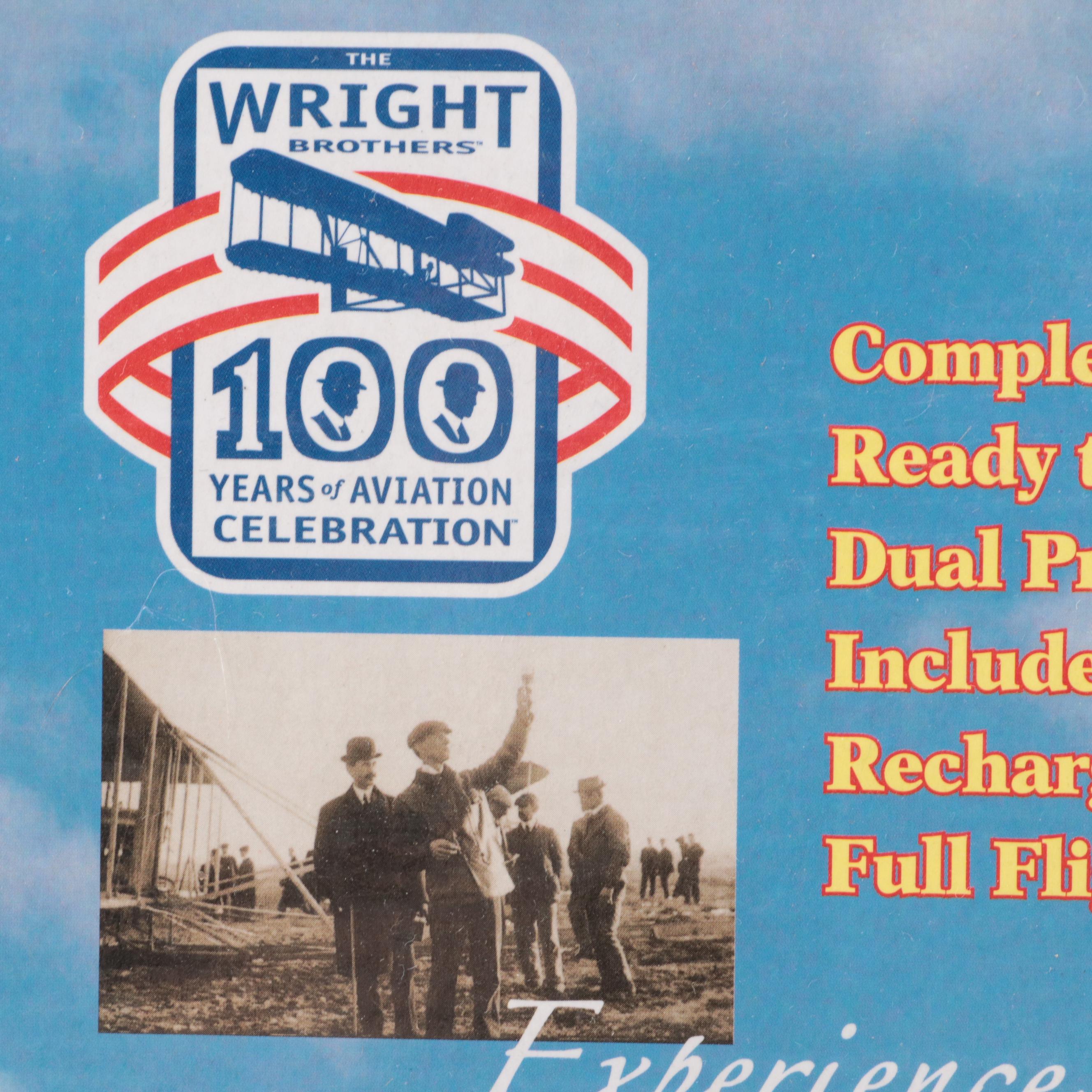 Megatech Wright Flyer Radio Control Airplane, 2003