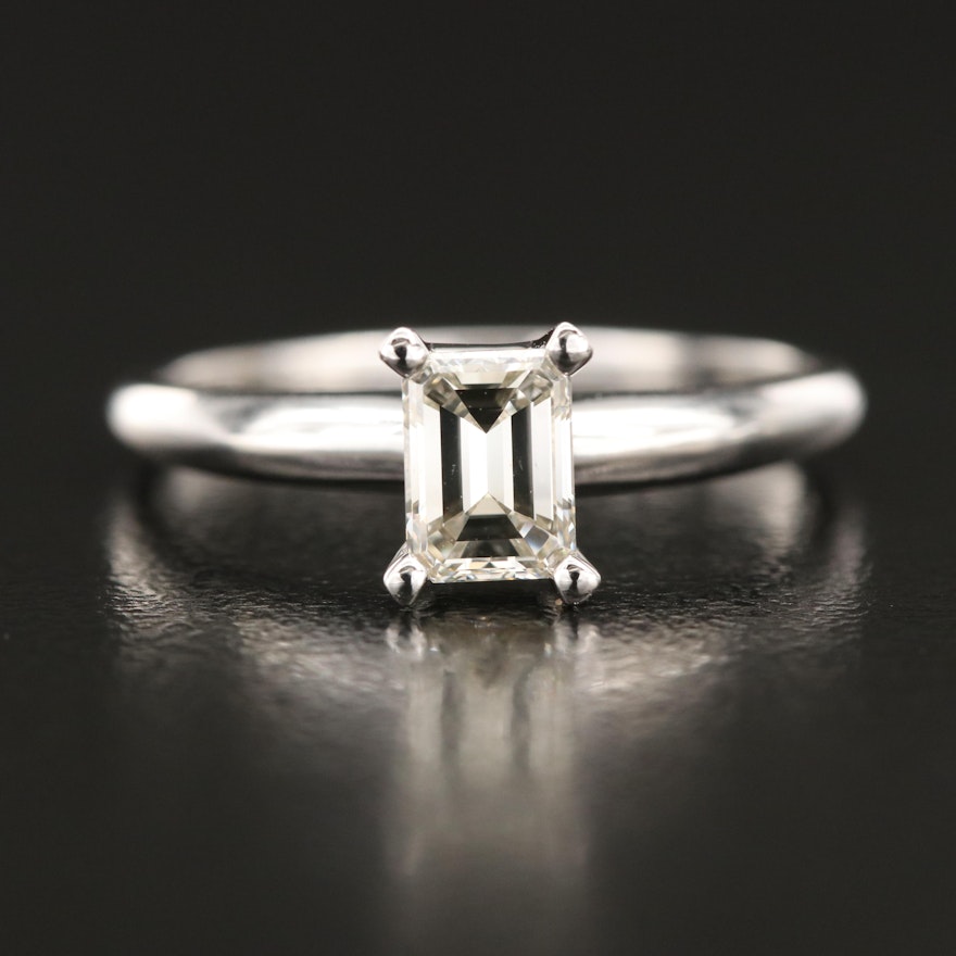 14K 0.52 CT Lab Grown Diamond Solitaire Ring