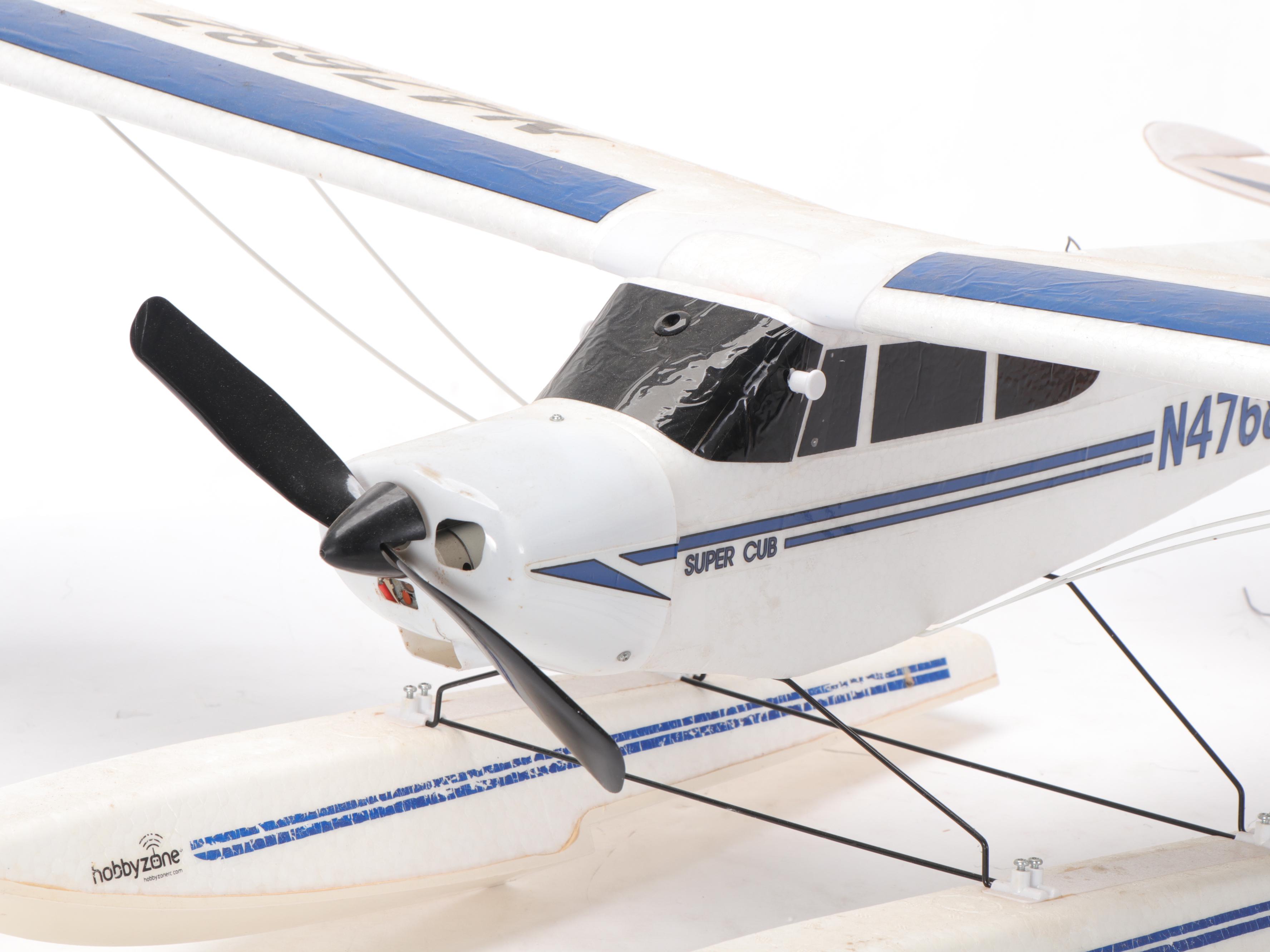 Parkzone Sport Cub Piper J3 NC92071 and Super Cub DSM N4768Z RC Model Planes
