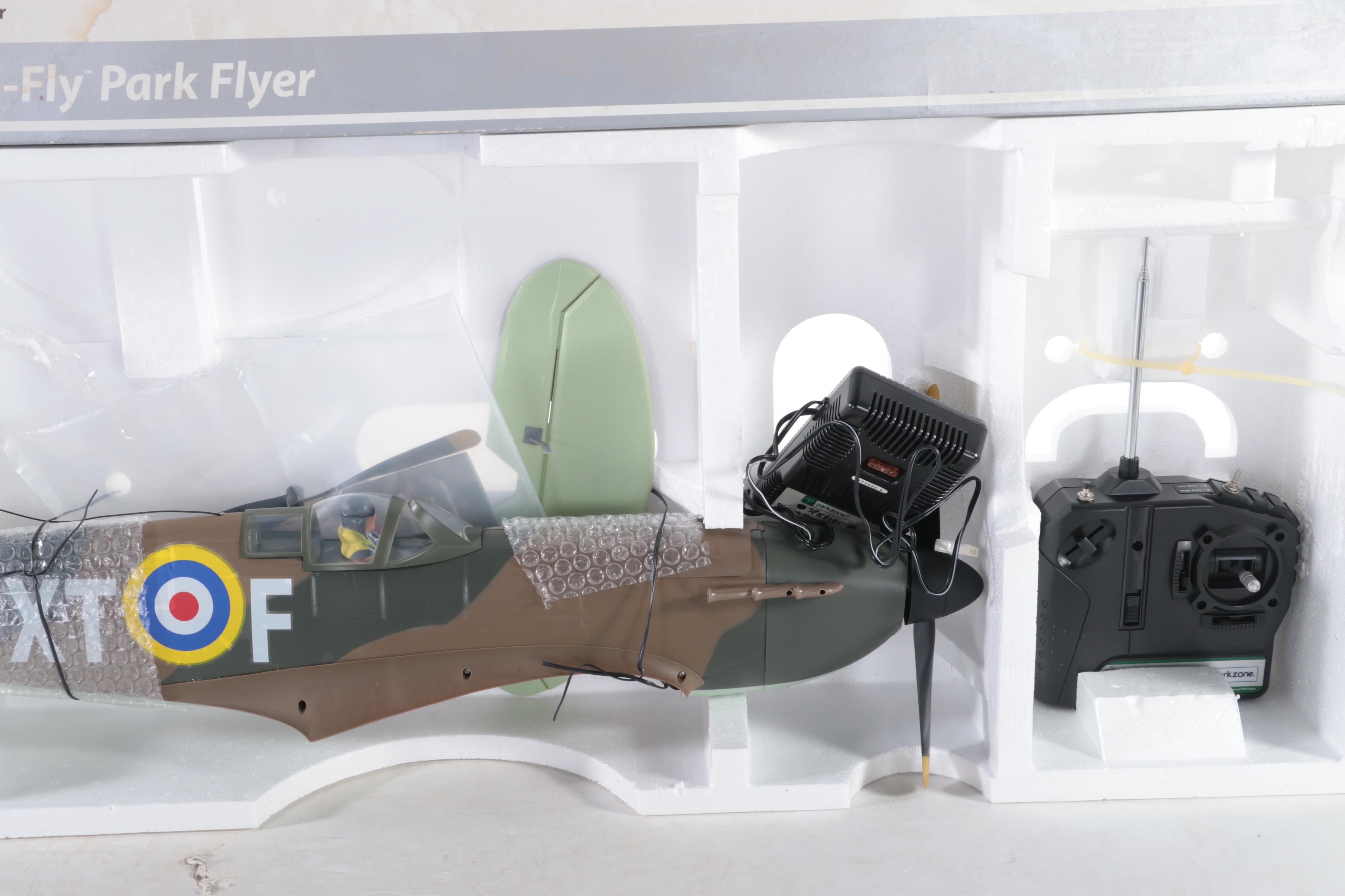 Parkzone Supermarine Spitfire Mk IIB Remote-Control Model WWII Airplane Kit