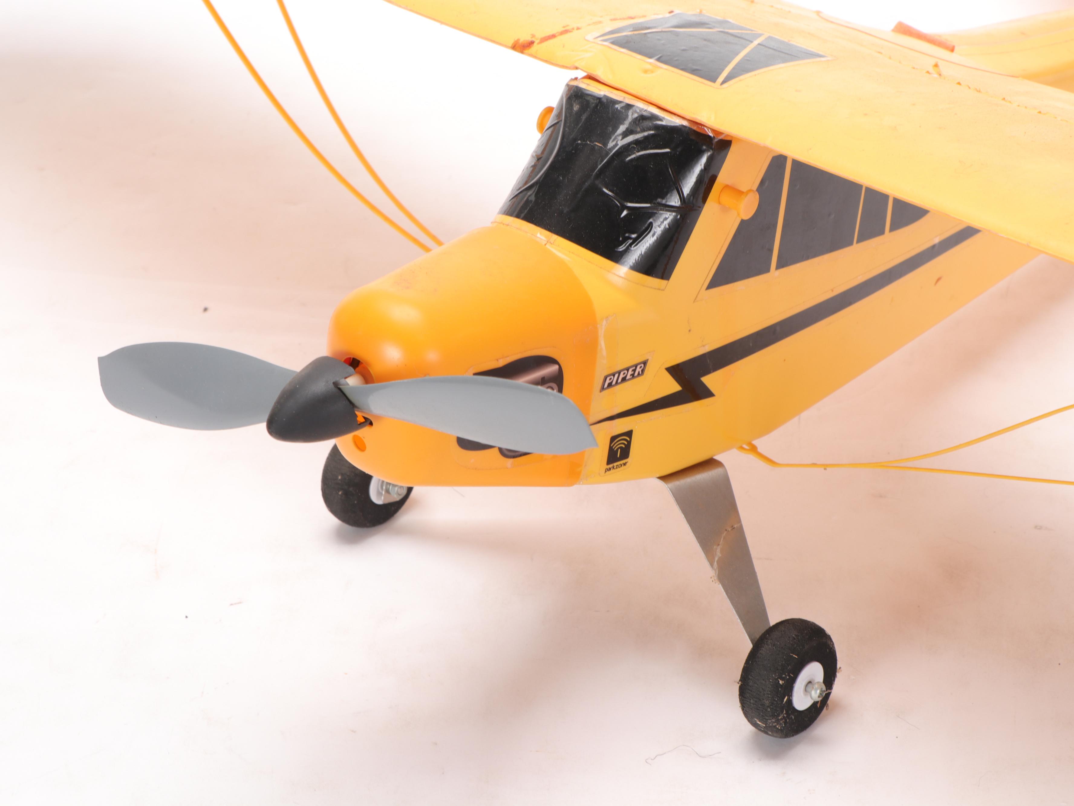 Parkzone Sport Cub Piper J3 NC92071 and Super Cub DSM N4768Z RC Model Planes