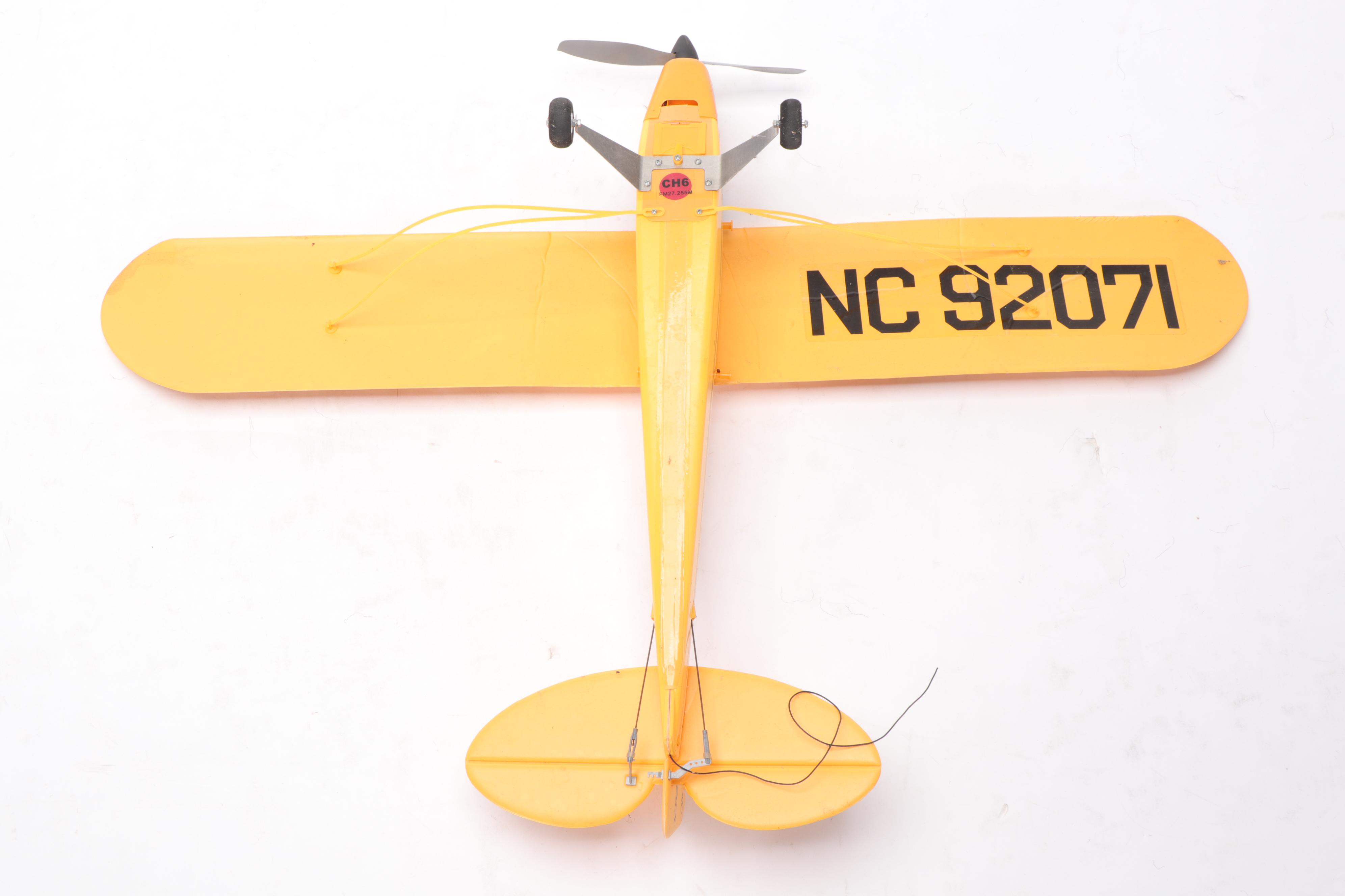 Parkzone Sport Cub Piper J3 NC92071 and Super Cub DSM N4768Z RC Model Planes