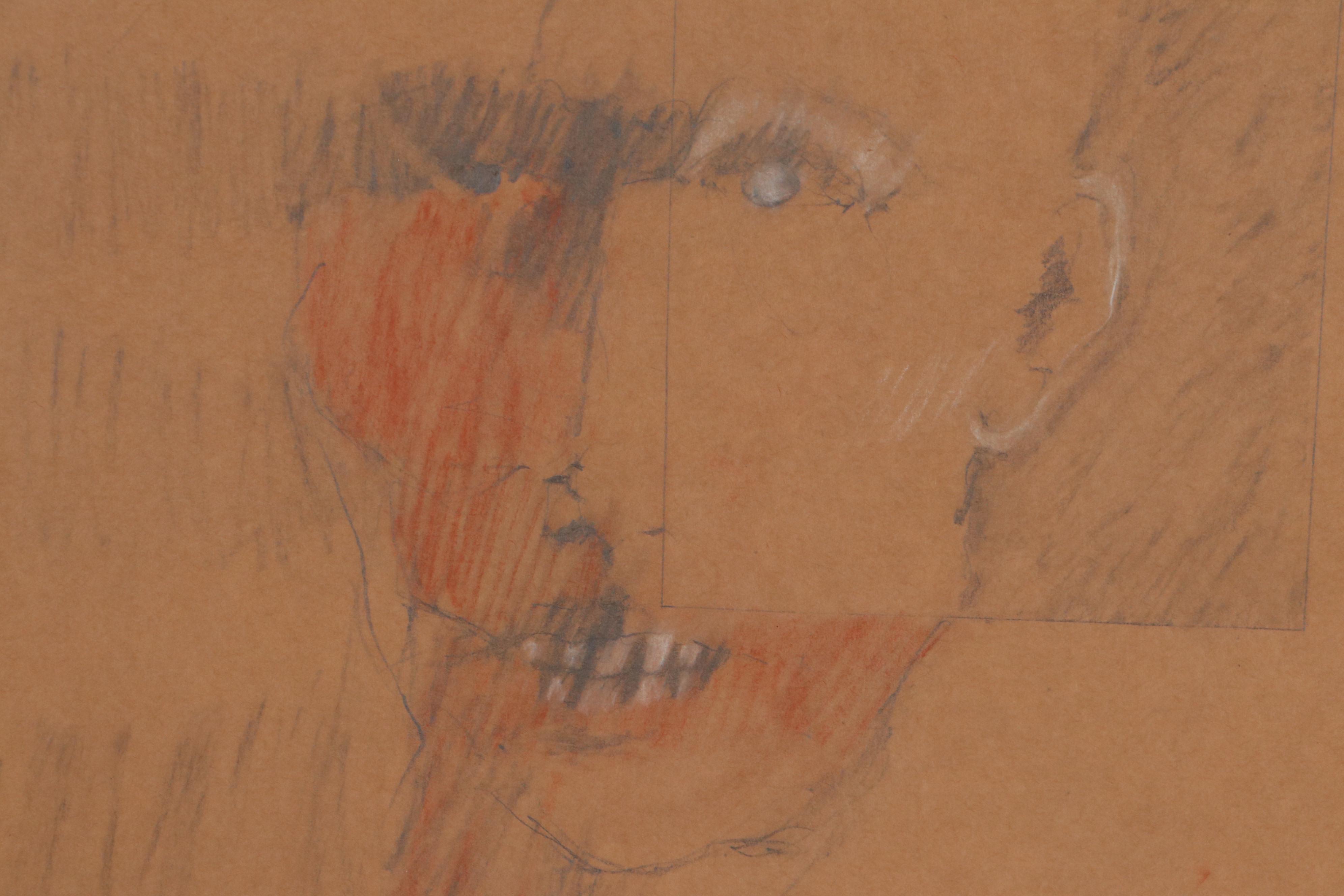 Walter Sorge Still Life and Figural Charcoal Drawings and Other