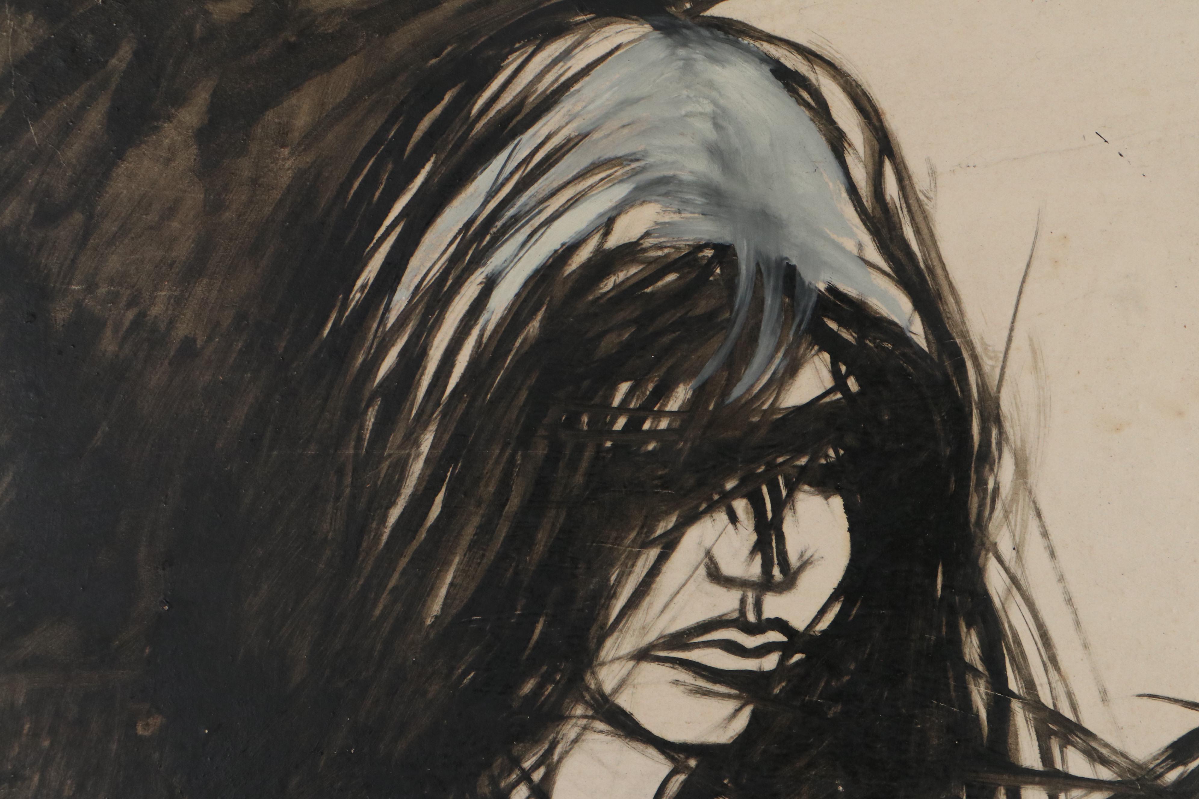 Walter Sorge Still Life and Figural Charcoal Drawings and Other