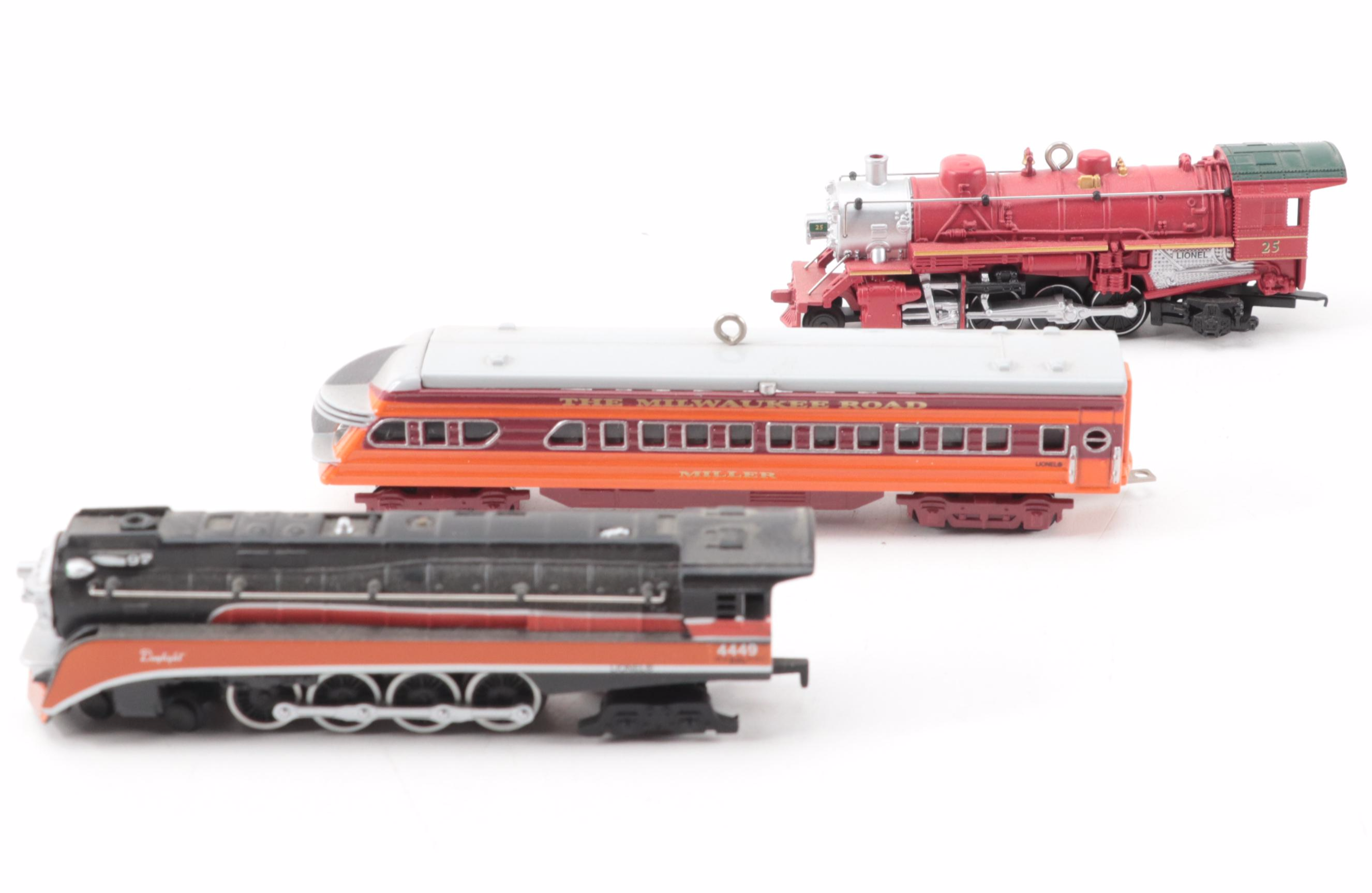 Hallmark Lionel Train Christmas Tree Ornaments