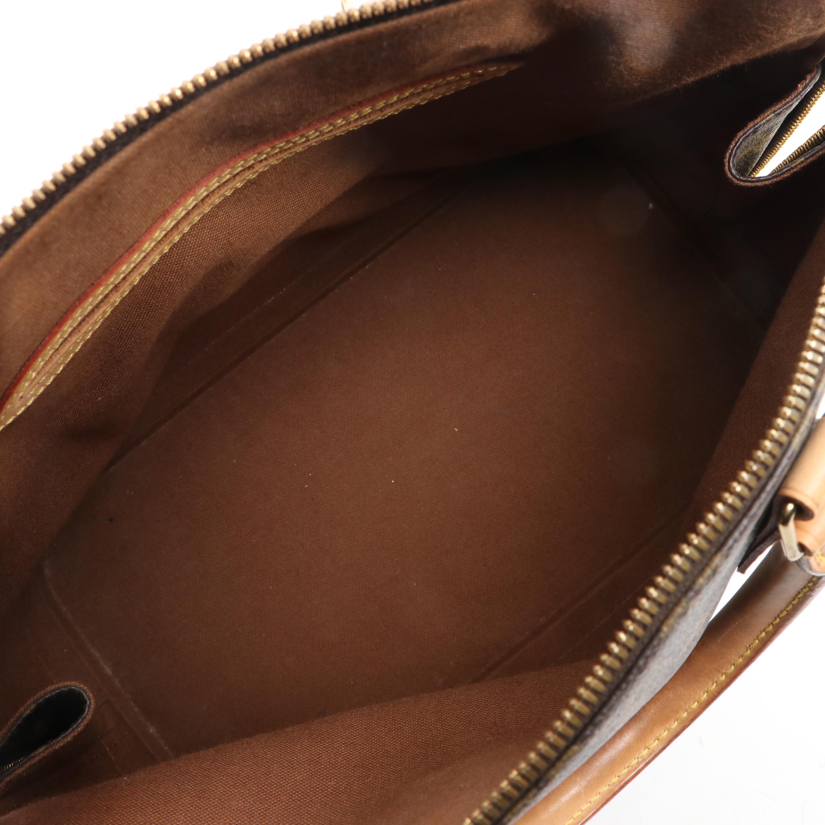 Louis Vuitton Alma PM in Monogram Canvas and Vachetta Leather