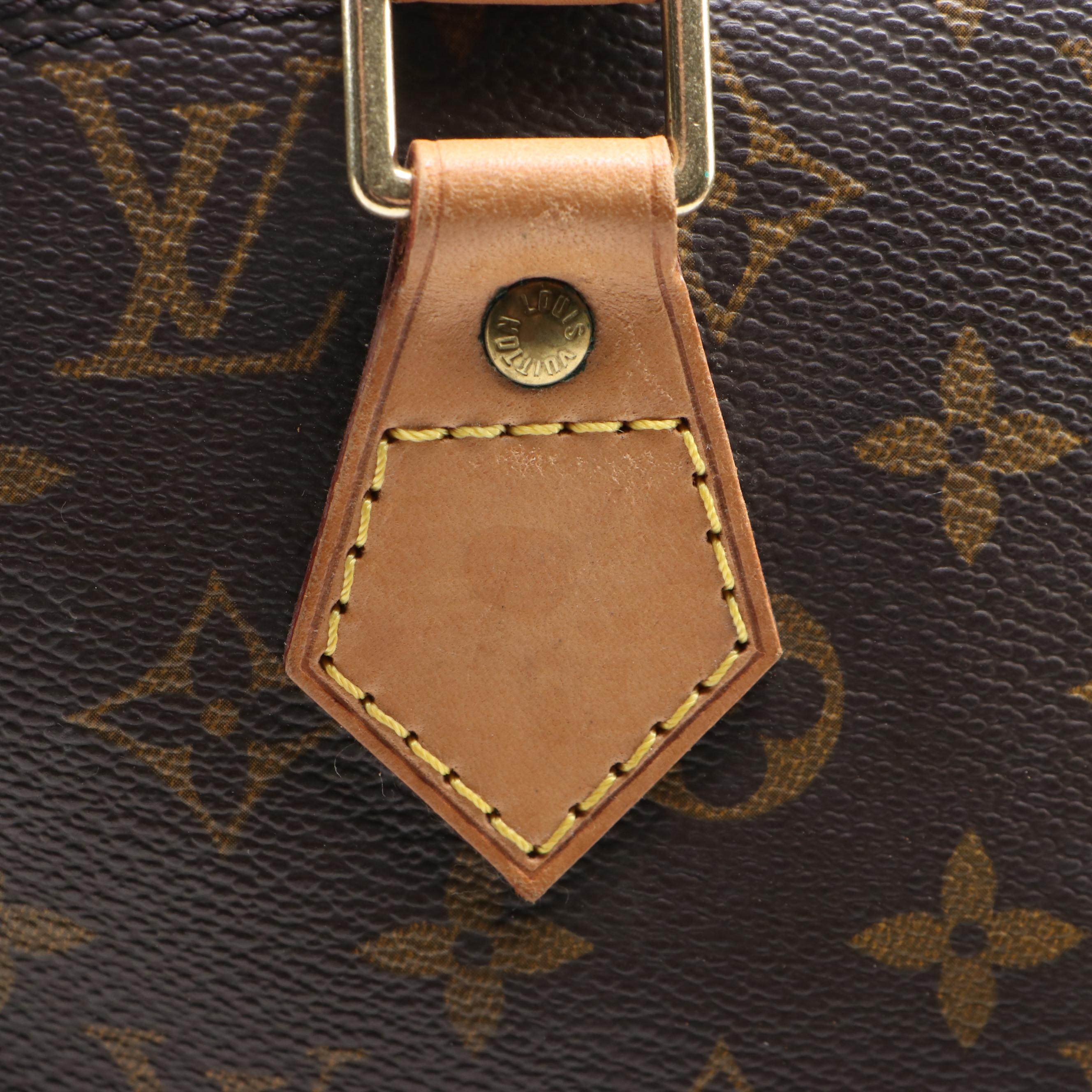 Louis Vuitton Alma PM in Monogram Canvas and Vachetta Leather