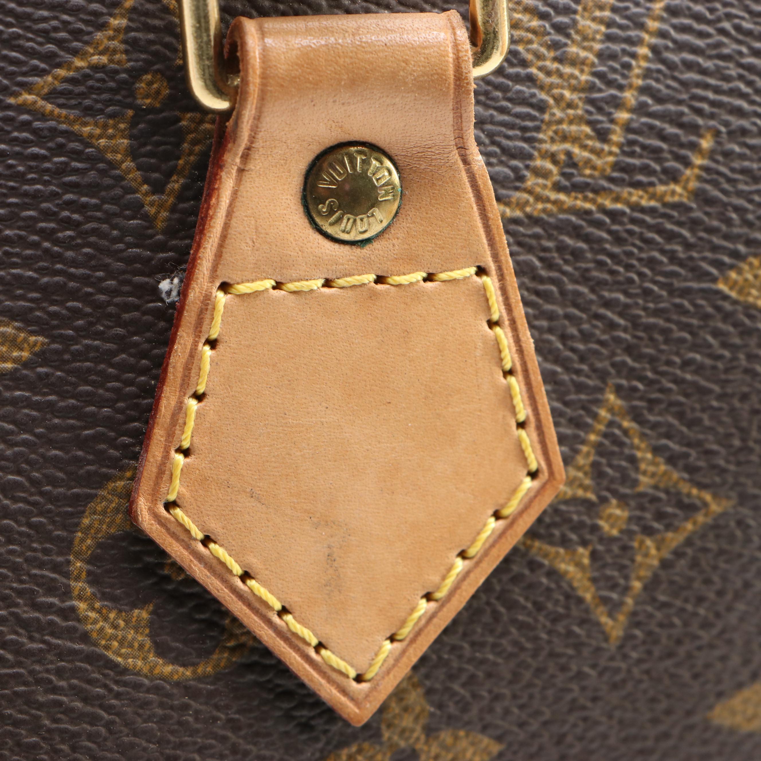 Louis Vuitton Alma PM in Monogram Canvas and Vachetta Leather