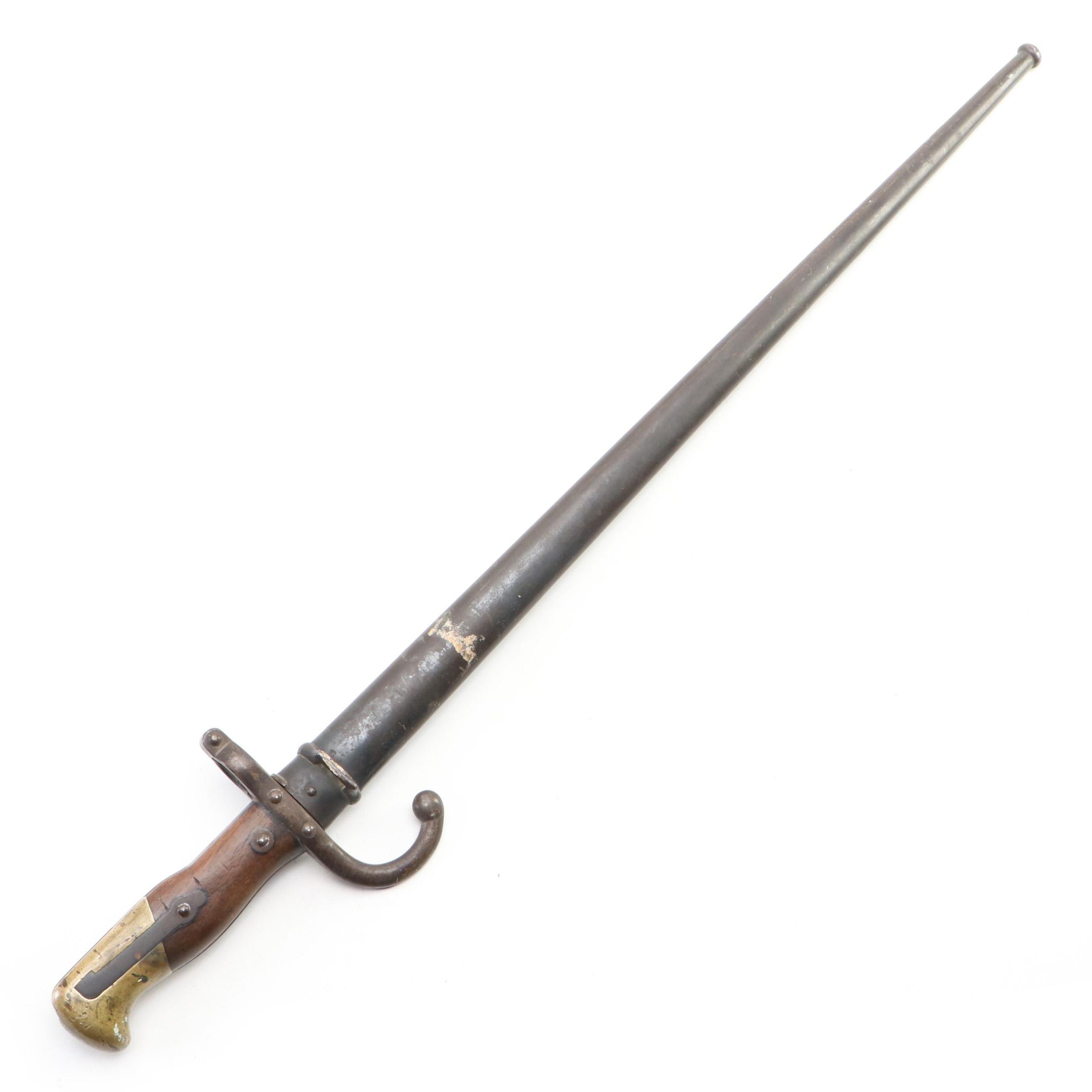 French Model 1874 Gras Sword Bayonet, Mid/Late 19th Century