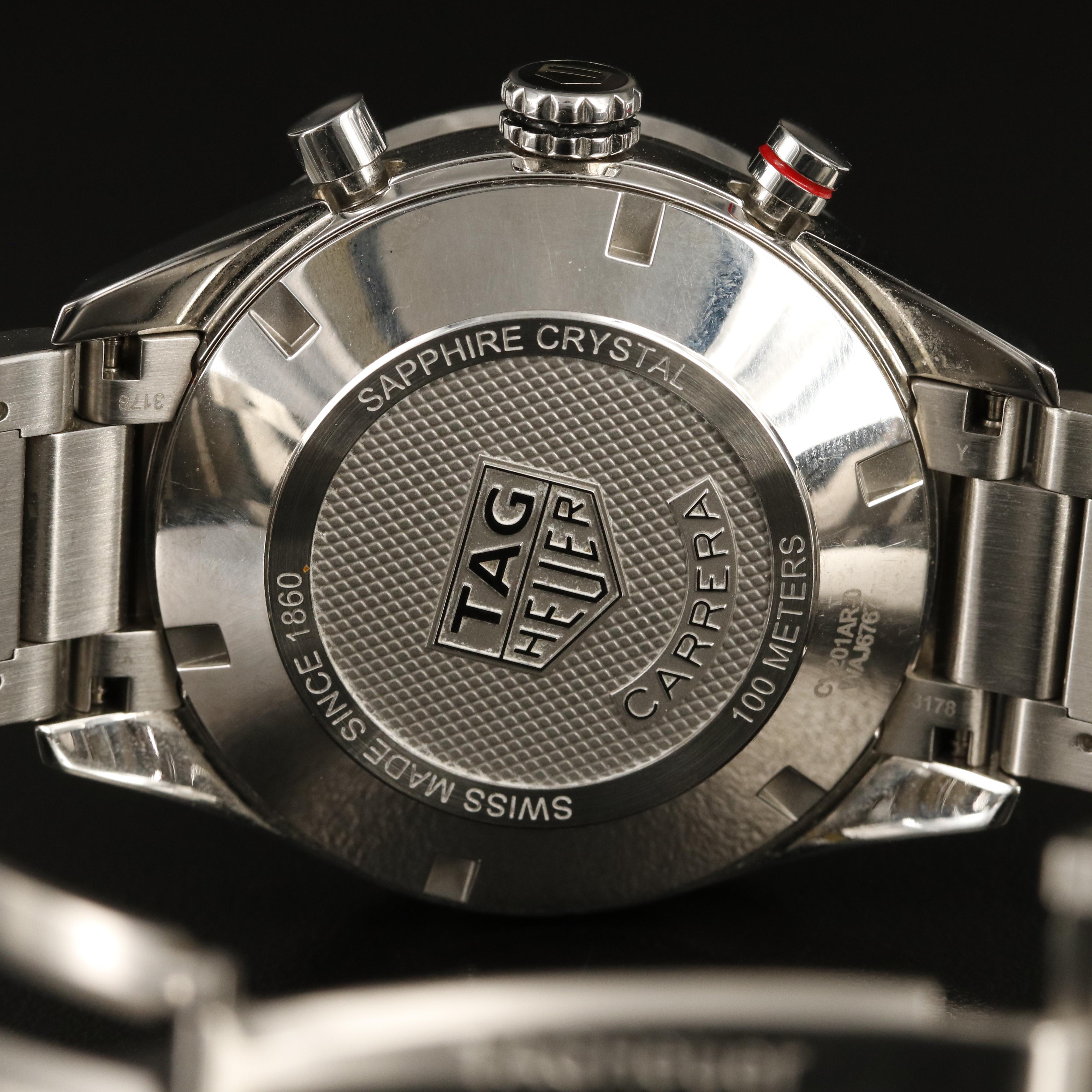 TAG Heuer Automatic Chronograph Blue Dial Watch