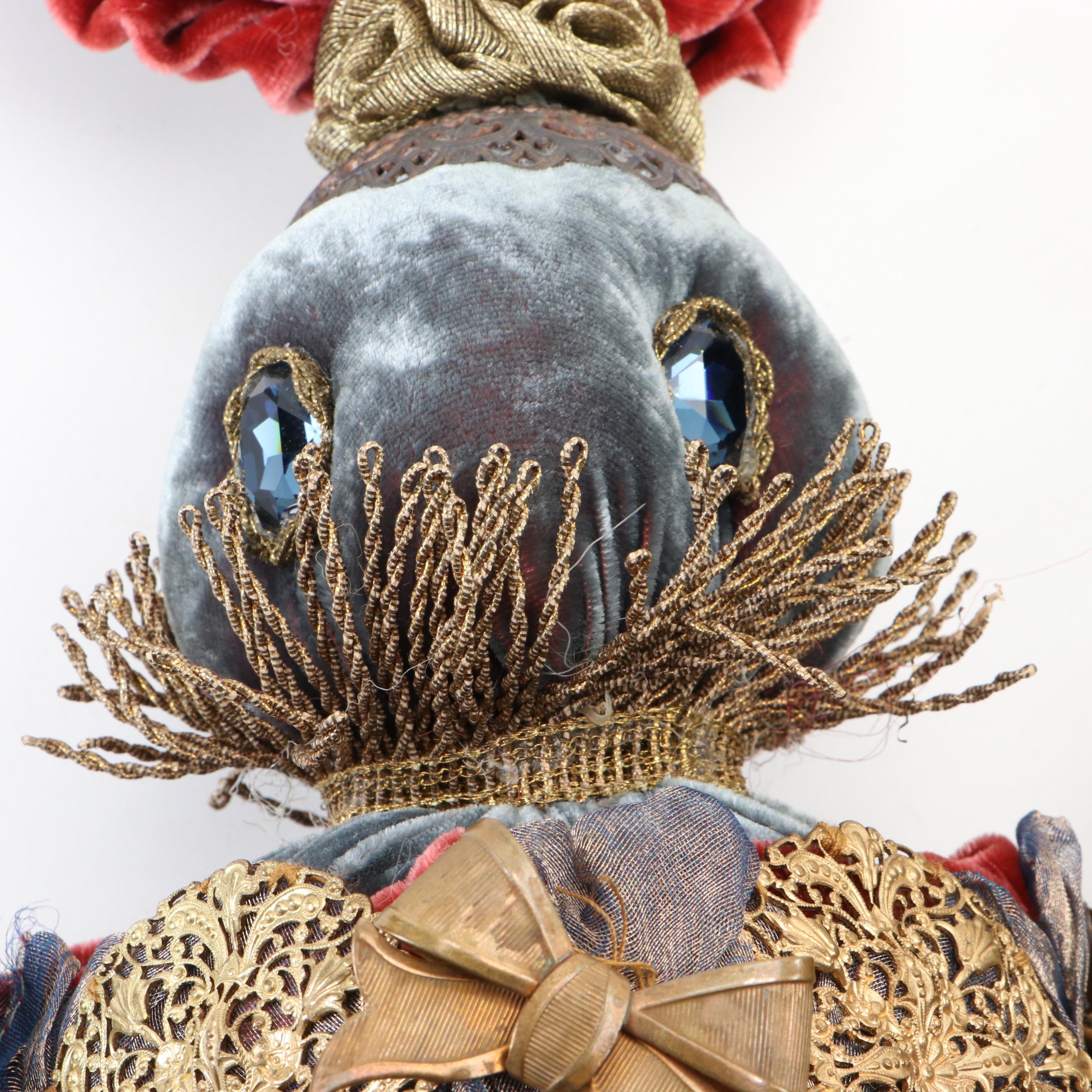 Georgettes & Chiffons Hand-Made Fabric Ornaments and Tassels