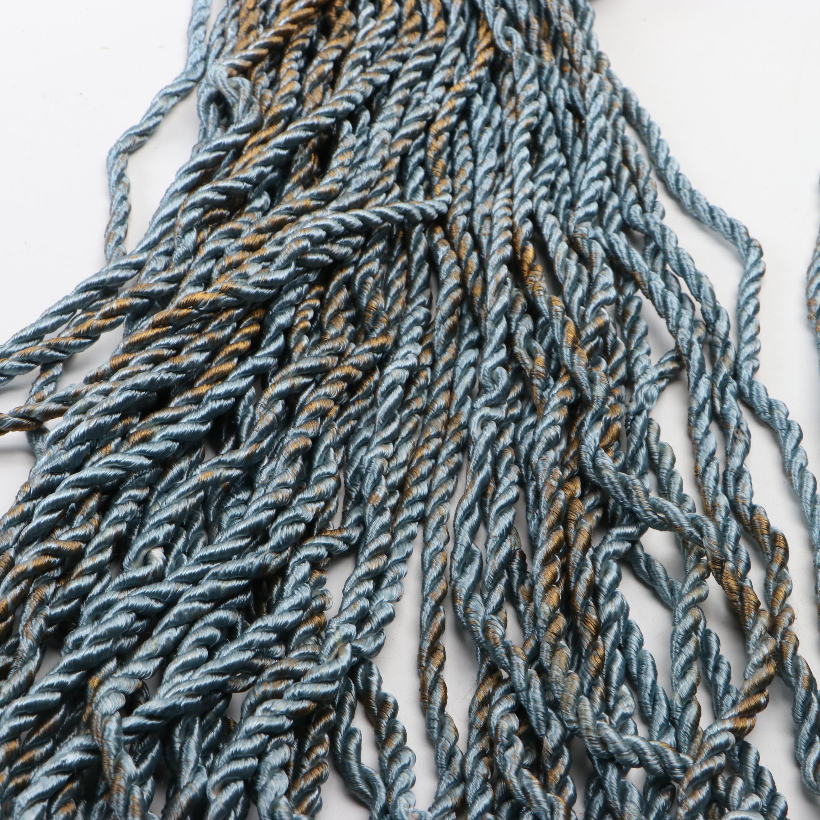 Georgettes & Chiffons Hand-Made Fabric Ornaments and Tassels