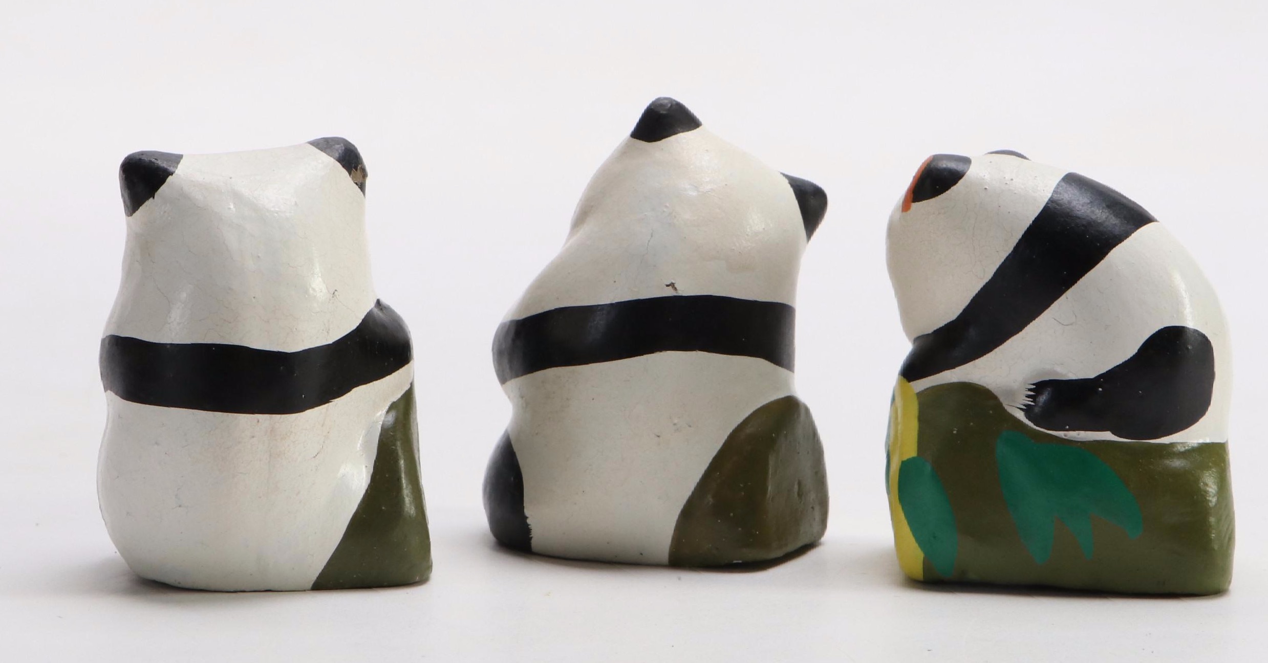 Chinese Reverse Painted Perfume Bottles and Figurines