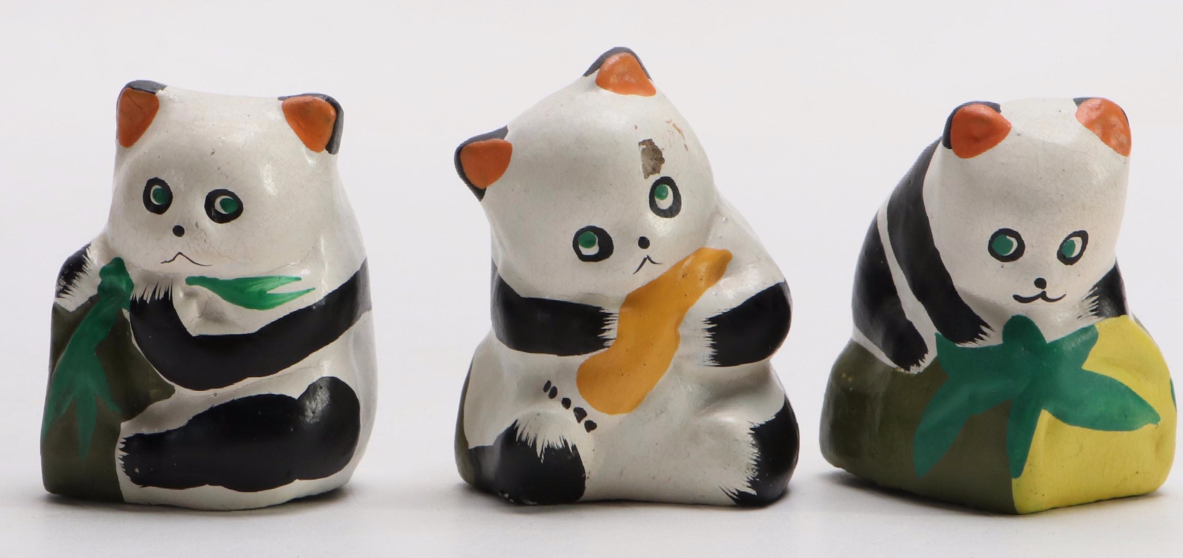 Chinese Reverse Painted Perfume Bottles and Figurines