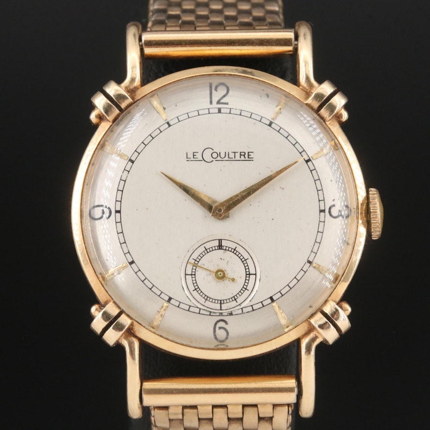 14K Vintage LeCoultre Hand-Wind Wristwatch