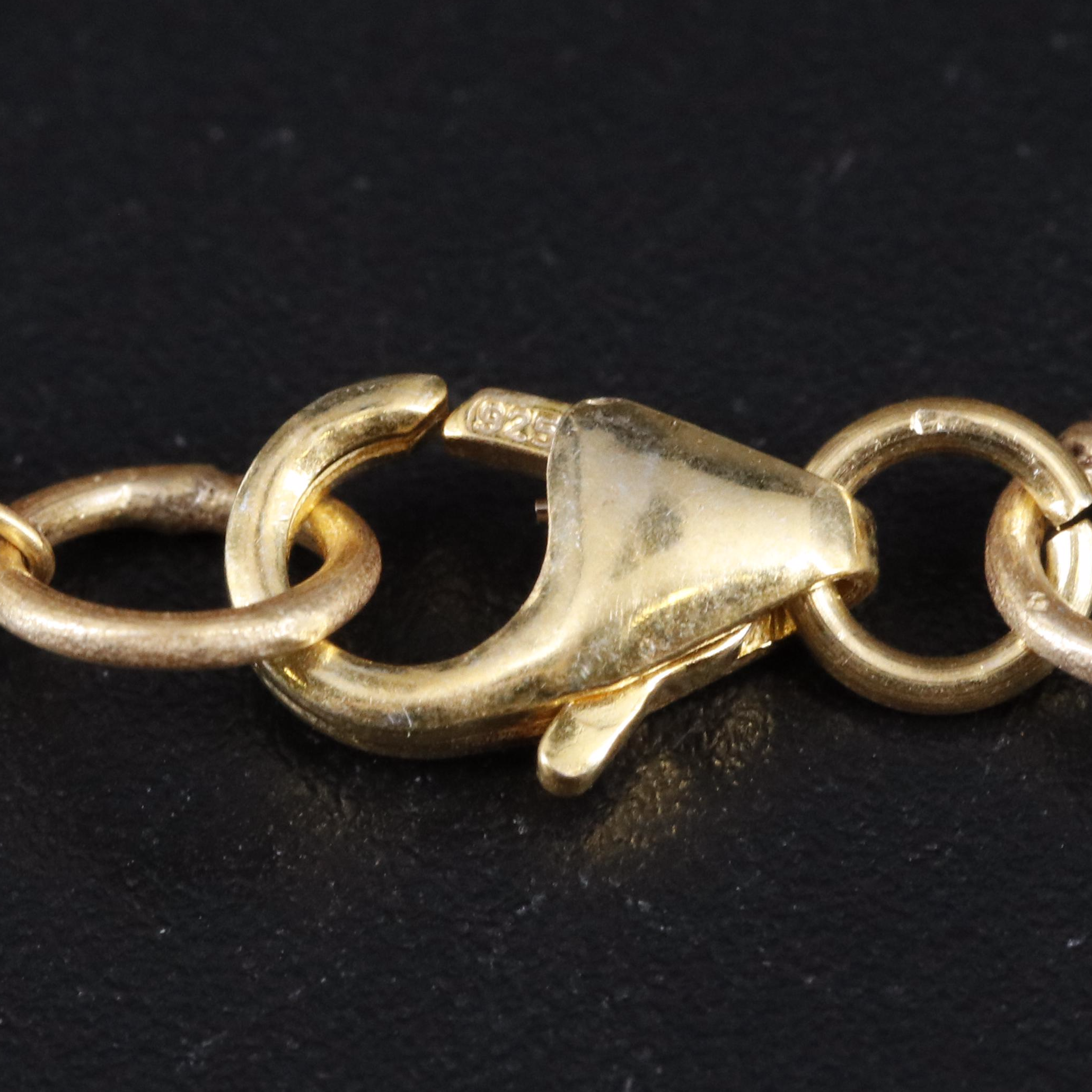 Sterling Silver Multi-Gemstone Necklace