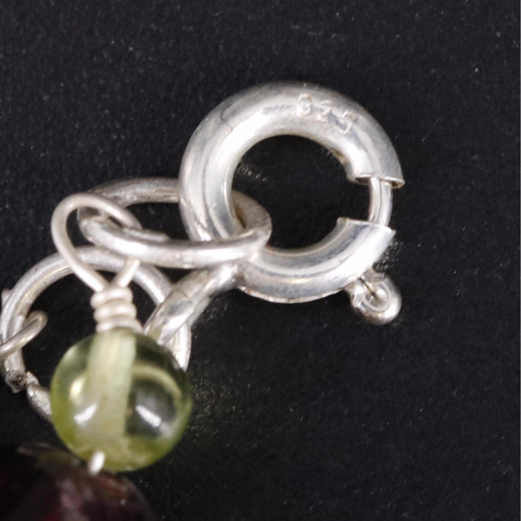 Sterling Silver Gemstone Bracelet