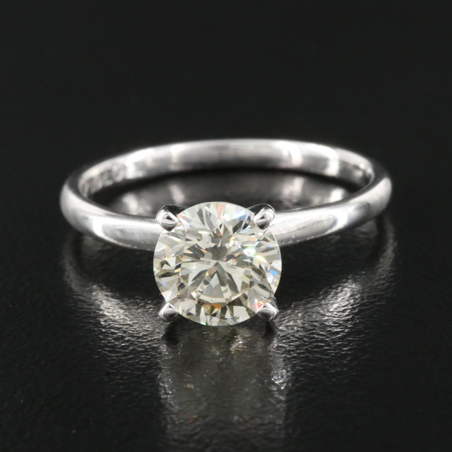 14K 1.41 CT Lab Grown Diamond Solitaire Ring