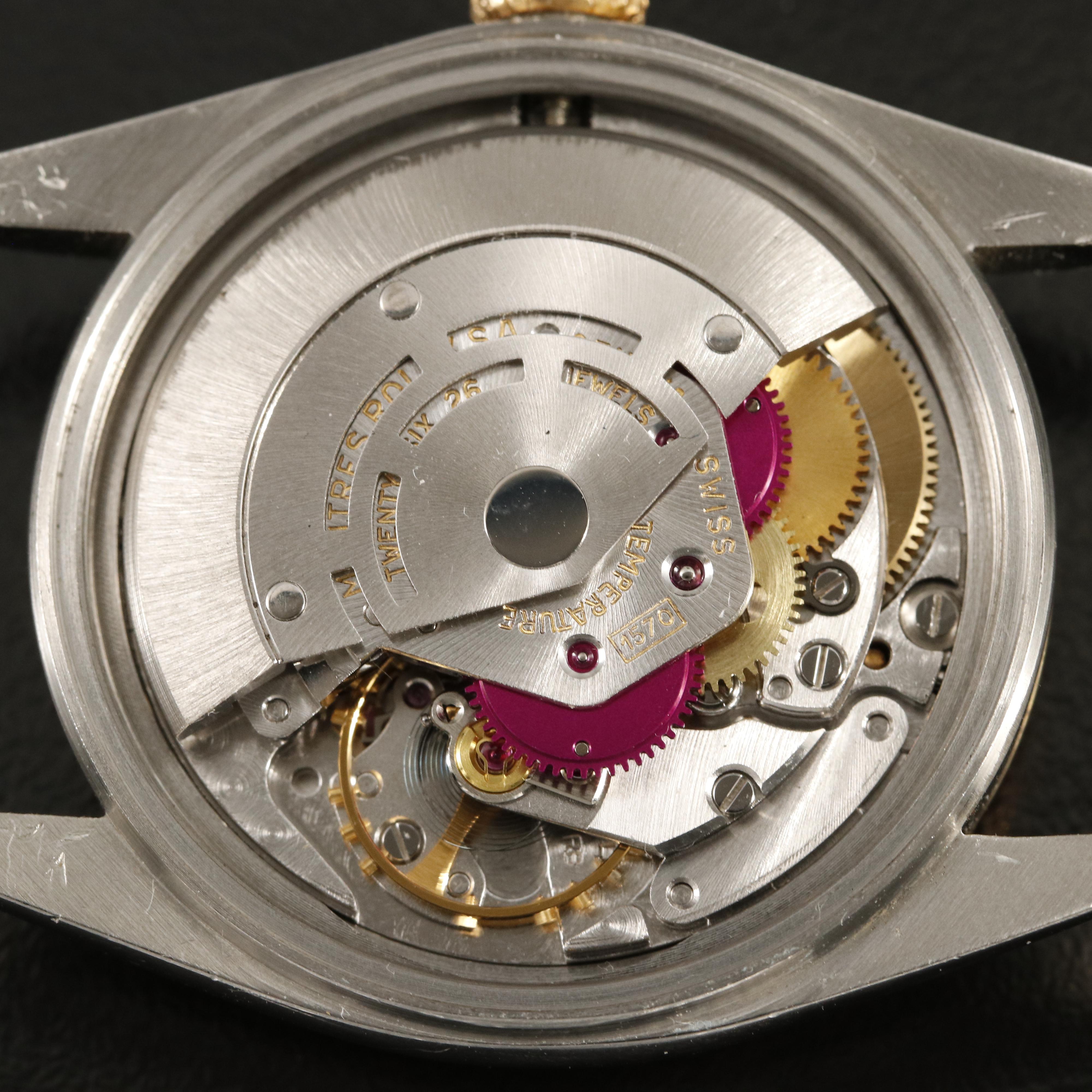 1973 Rolex Datejust Diamond Dial Watch