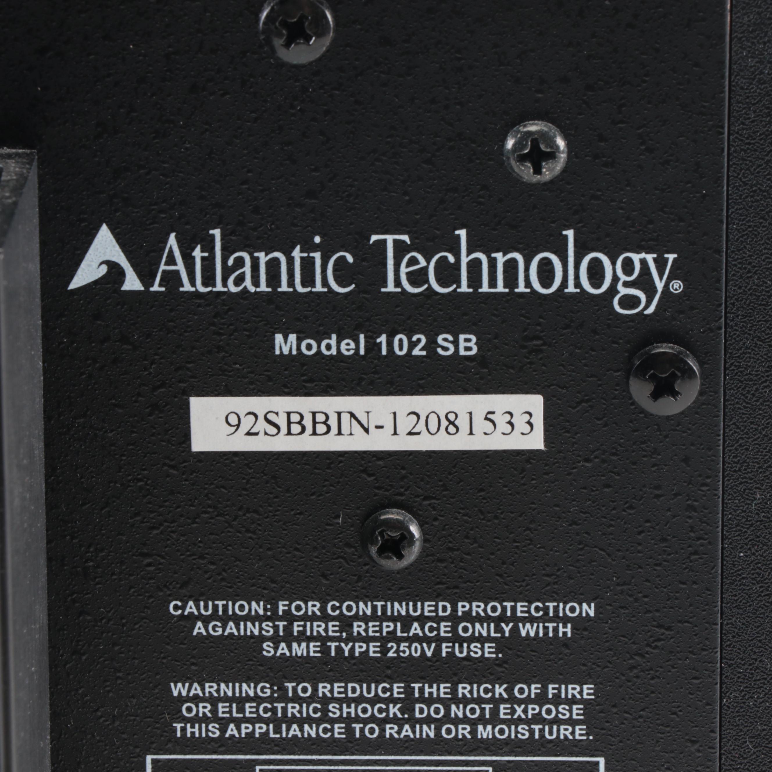 Atlantic Technology Model 102 SB Subwoofer and 920 Satellite Speaker System