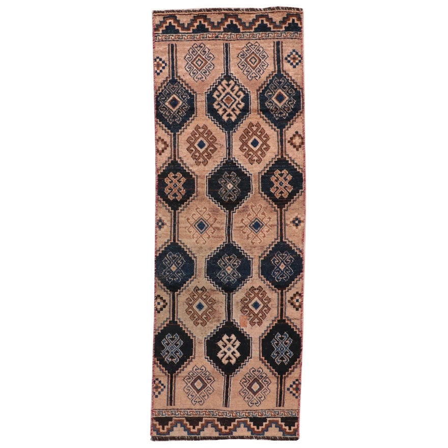 2'5 x 7'1 Hand-Knotted Persian Yalameh Carpet Runner