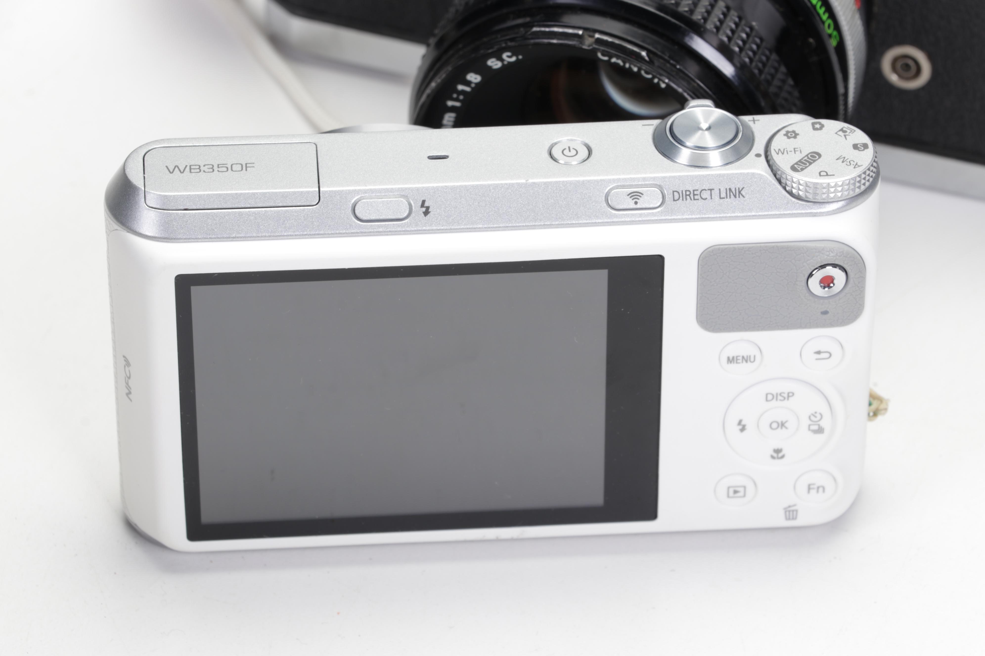 Canon 35mm Film Cameras with Assorted Lenses and Equiptment